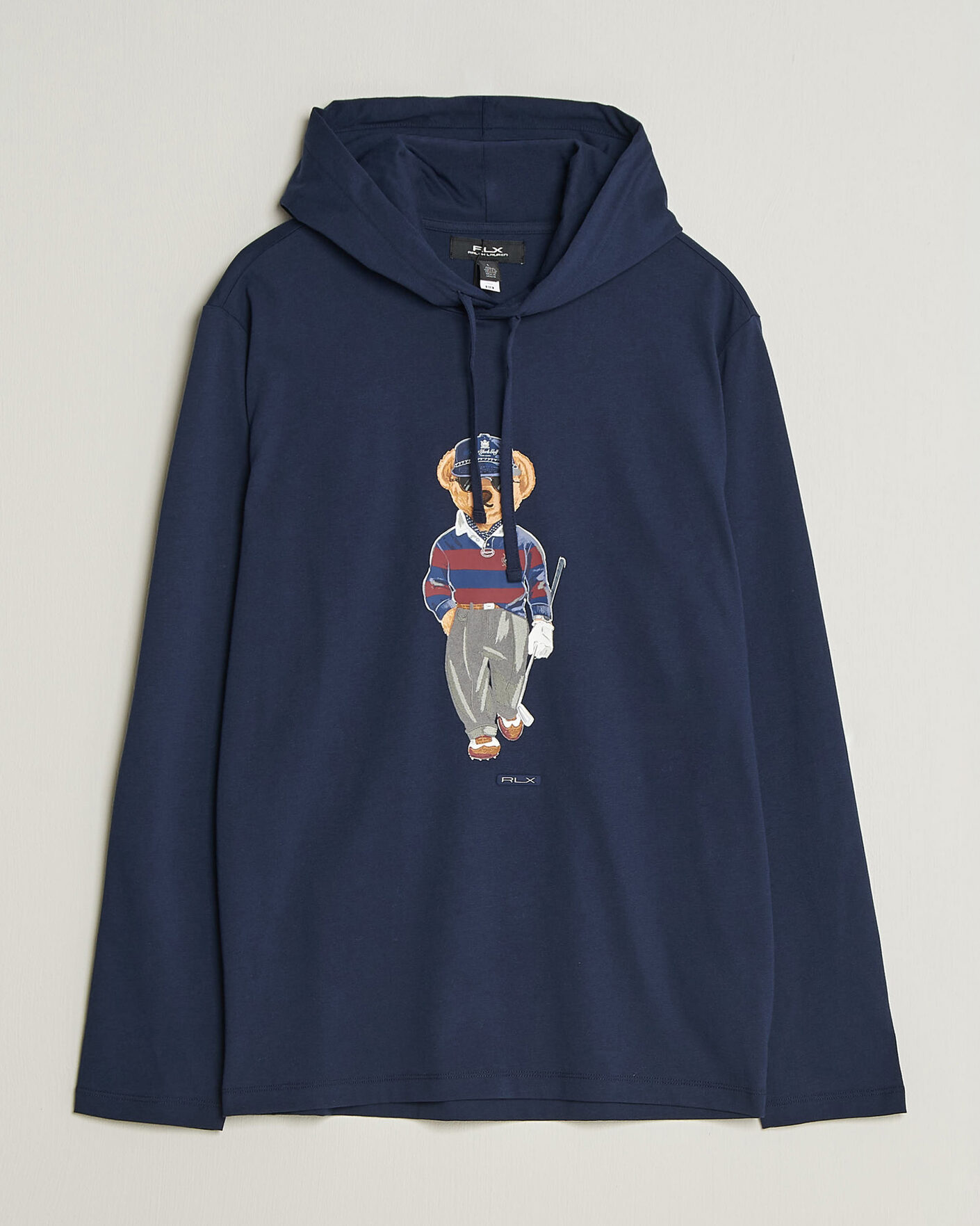Herr | Tröjor | RLX Ralph Lauren | Bear Hoodie Refined Navy