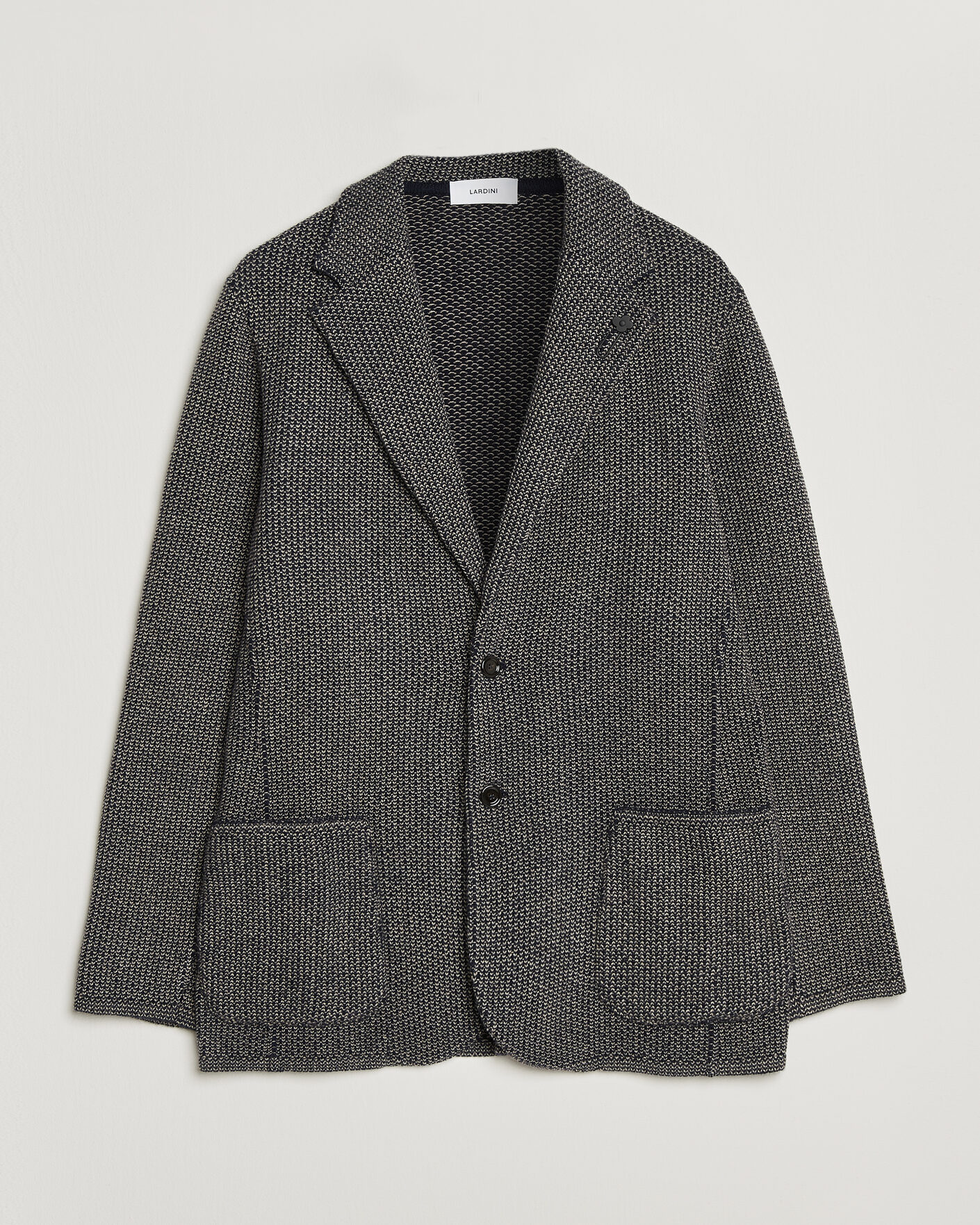 Herr | Kavajer | Lardini | Structured Cashmere Blazer Navy