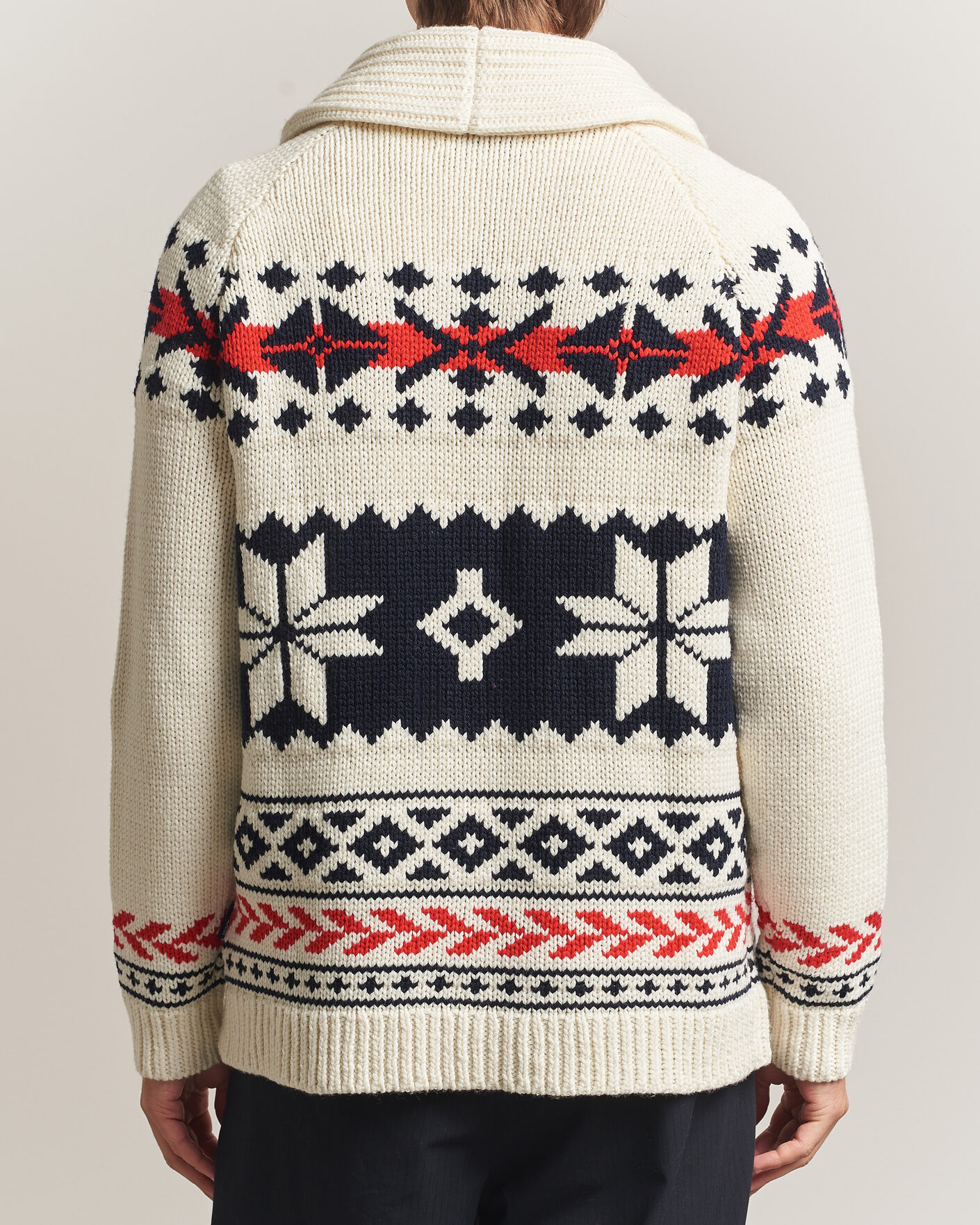 Herr | Tröjor | MC2 Saint Barth | Archer Cardigan Nordic Aztec