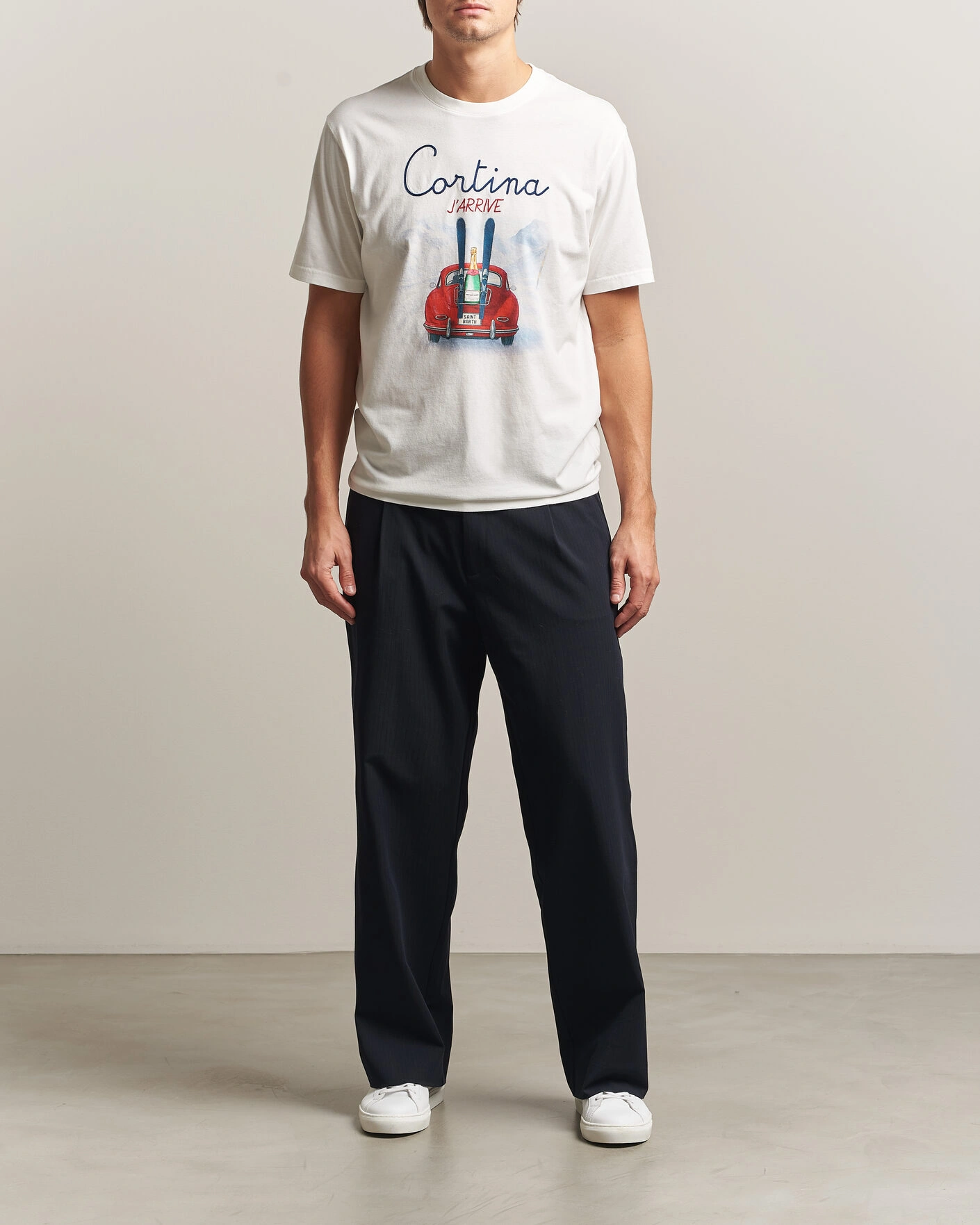 Herr | T-Shirts | MC2 Saint Barth | Printed Cotton T-Shirt Cortina