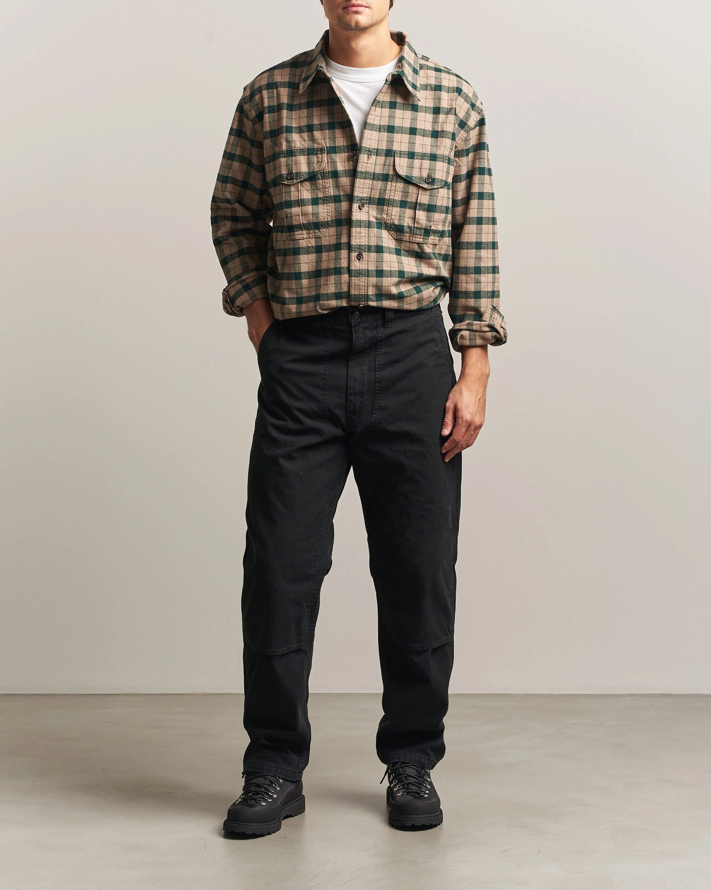 Herr | Skjortor | Filson | Checked Alaskan Guide Shirt Oatmeal