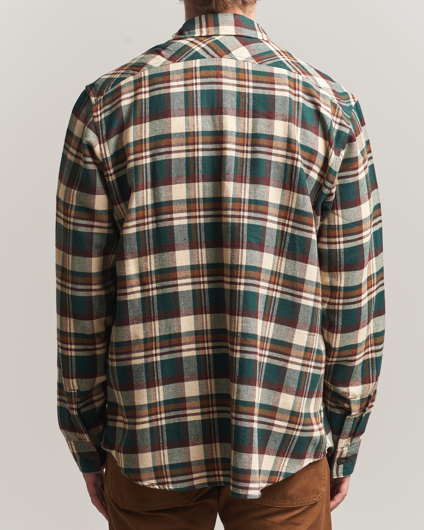 Herr | Skjortor | Filson | The Rangeland Flannel Shirt Green