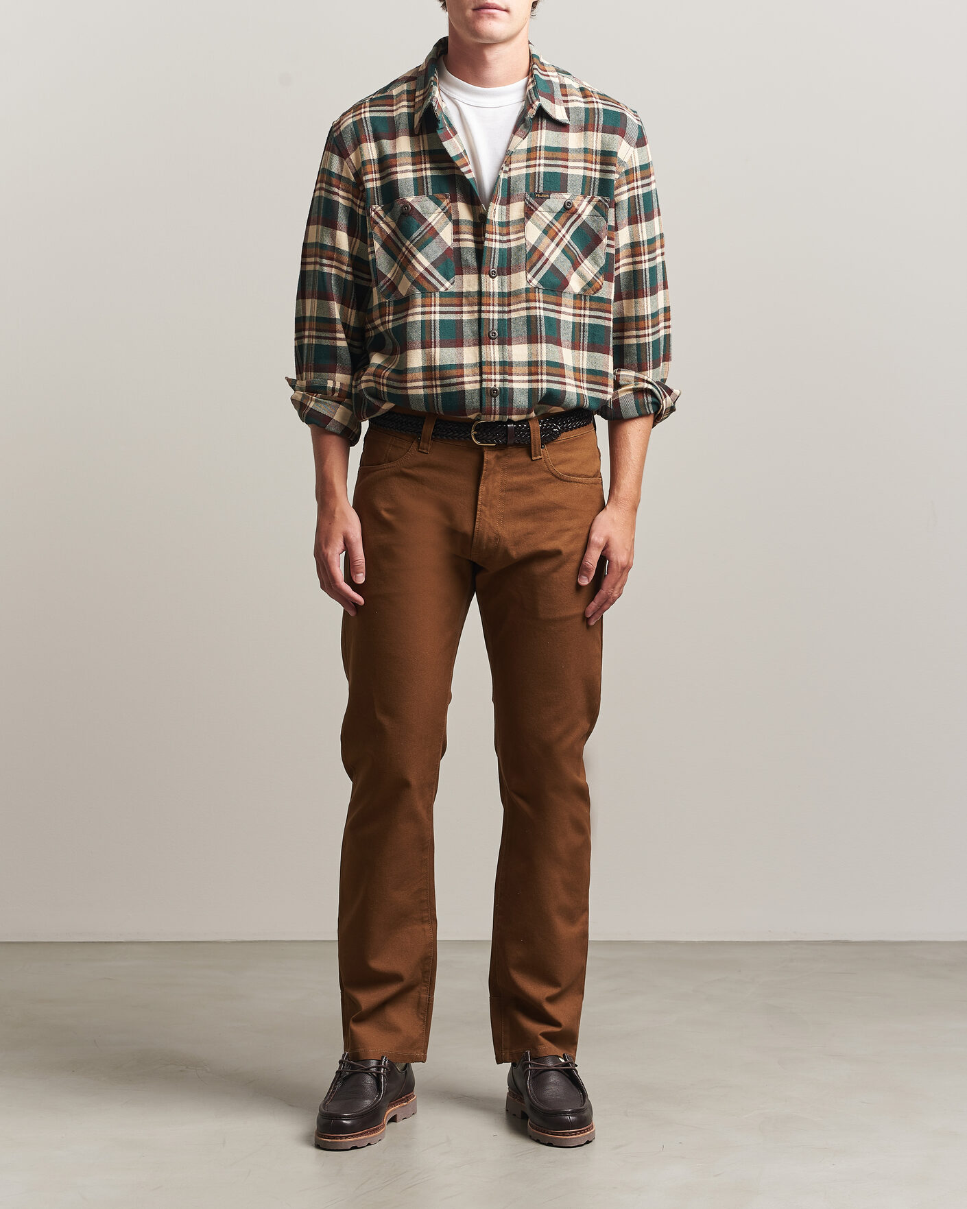 Herr | Byxor | Filson | Dry Tin 5-Pocket Pants Whiskey