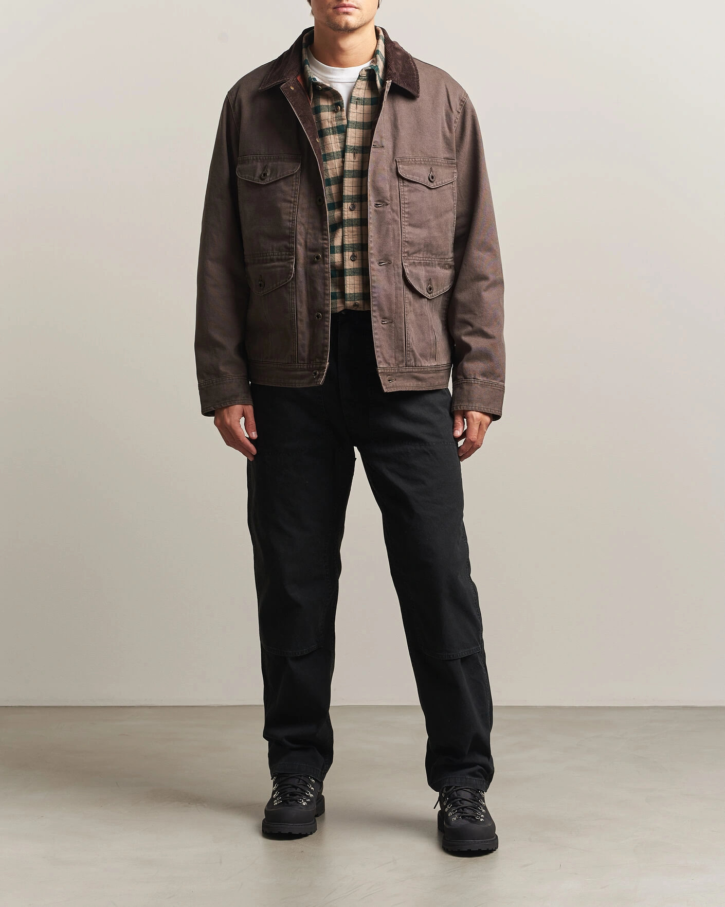 Herr | Jackor | Filson | Rustic Canvas Journeyman Canvas Jacket Bark