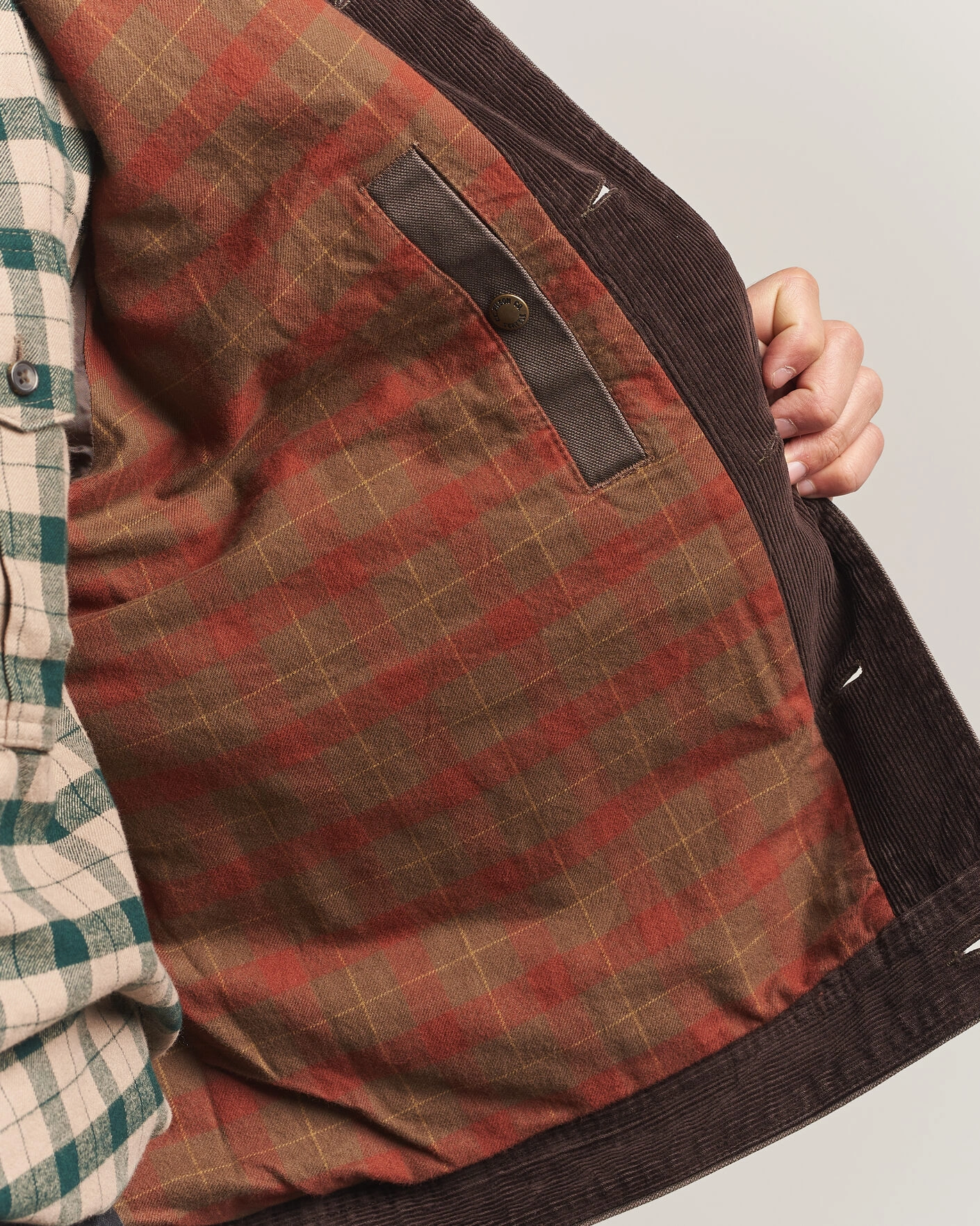 Herr | Jackor | Filson | Rustic Canvas Journeyman Canvas Jacket Bark