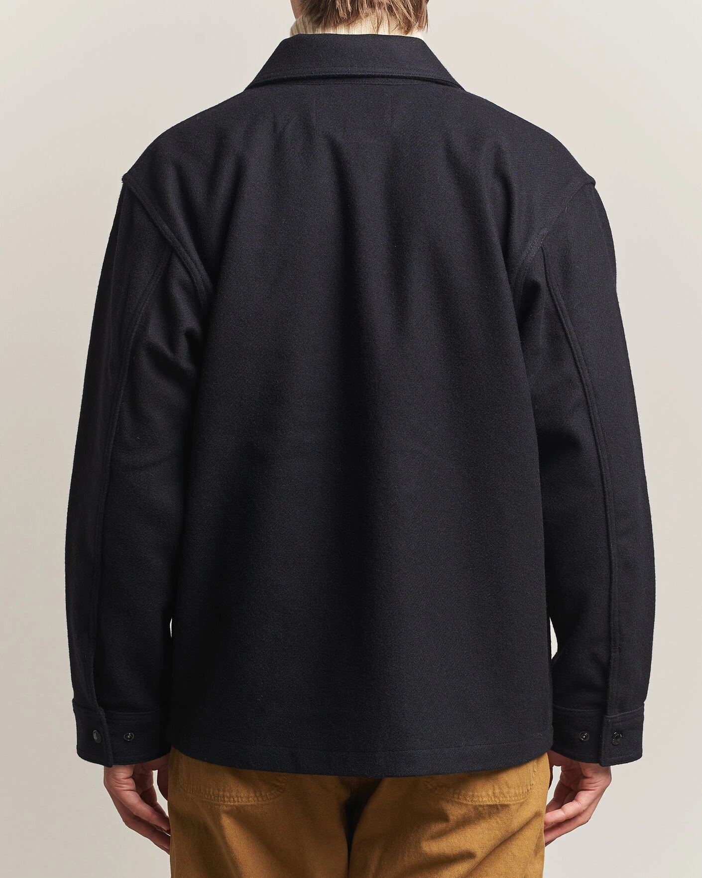 Herr | Jackor | Filson | Wool Cruiser Jac Shirt Dark Navy