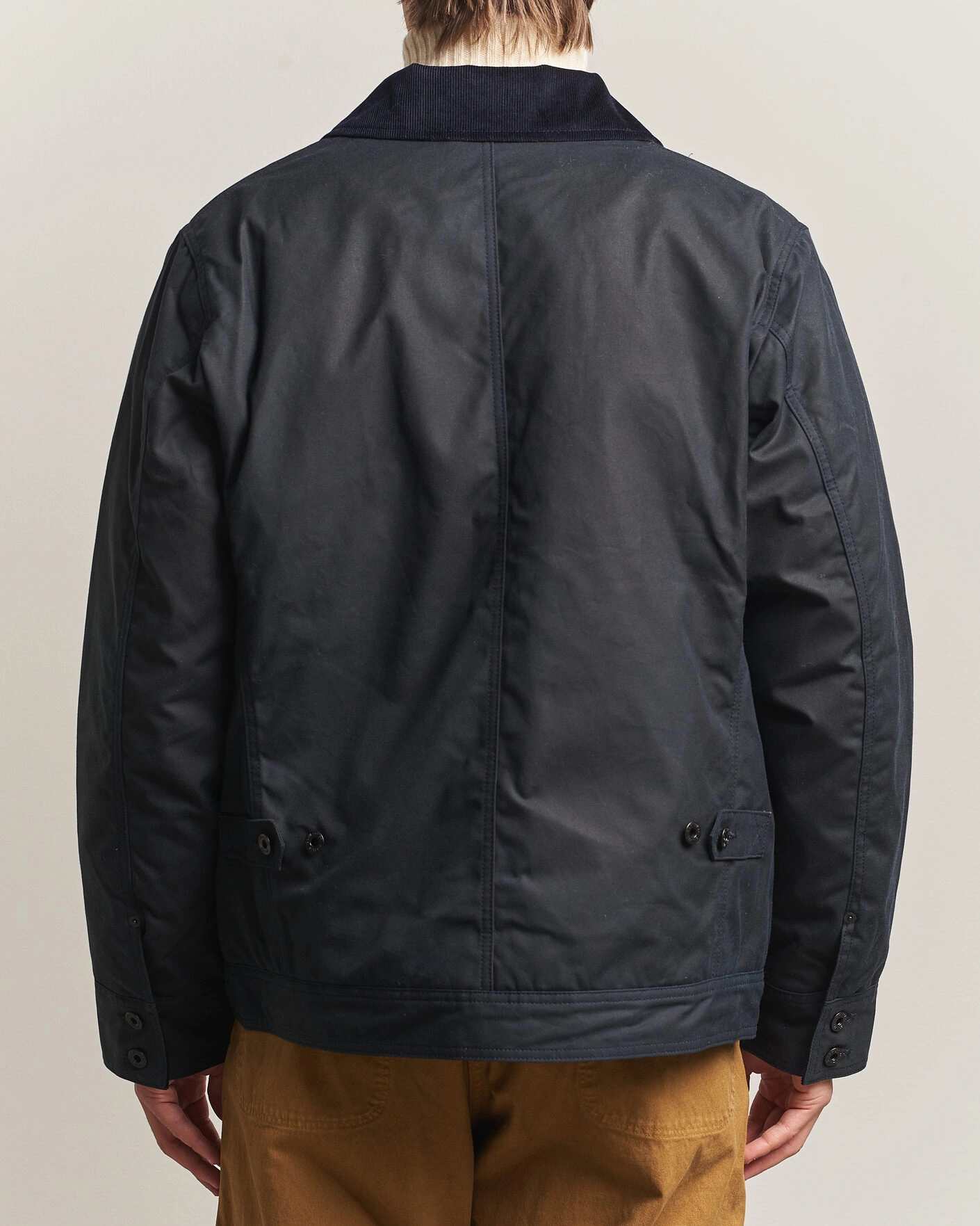 Herr | Jackor | Filson | Journeyman Cotton Shelter Cloth Jacket Harbor Blue
