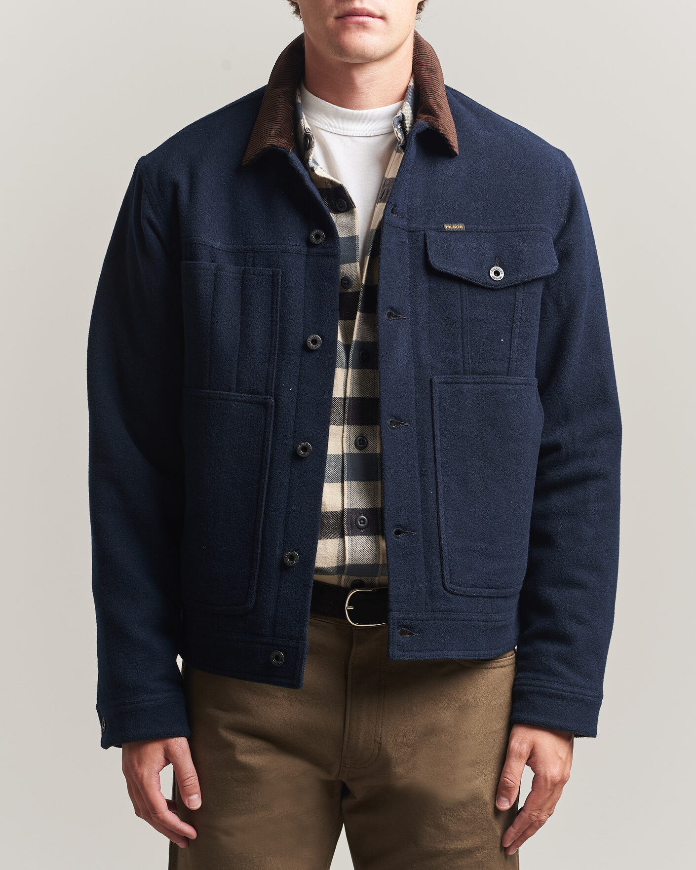 Herr | Jackor | Filson | Spokane Insulated Short Cruiser Navy