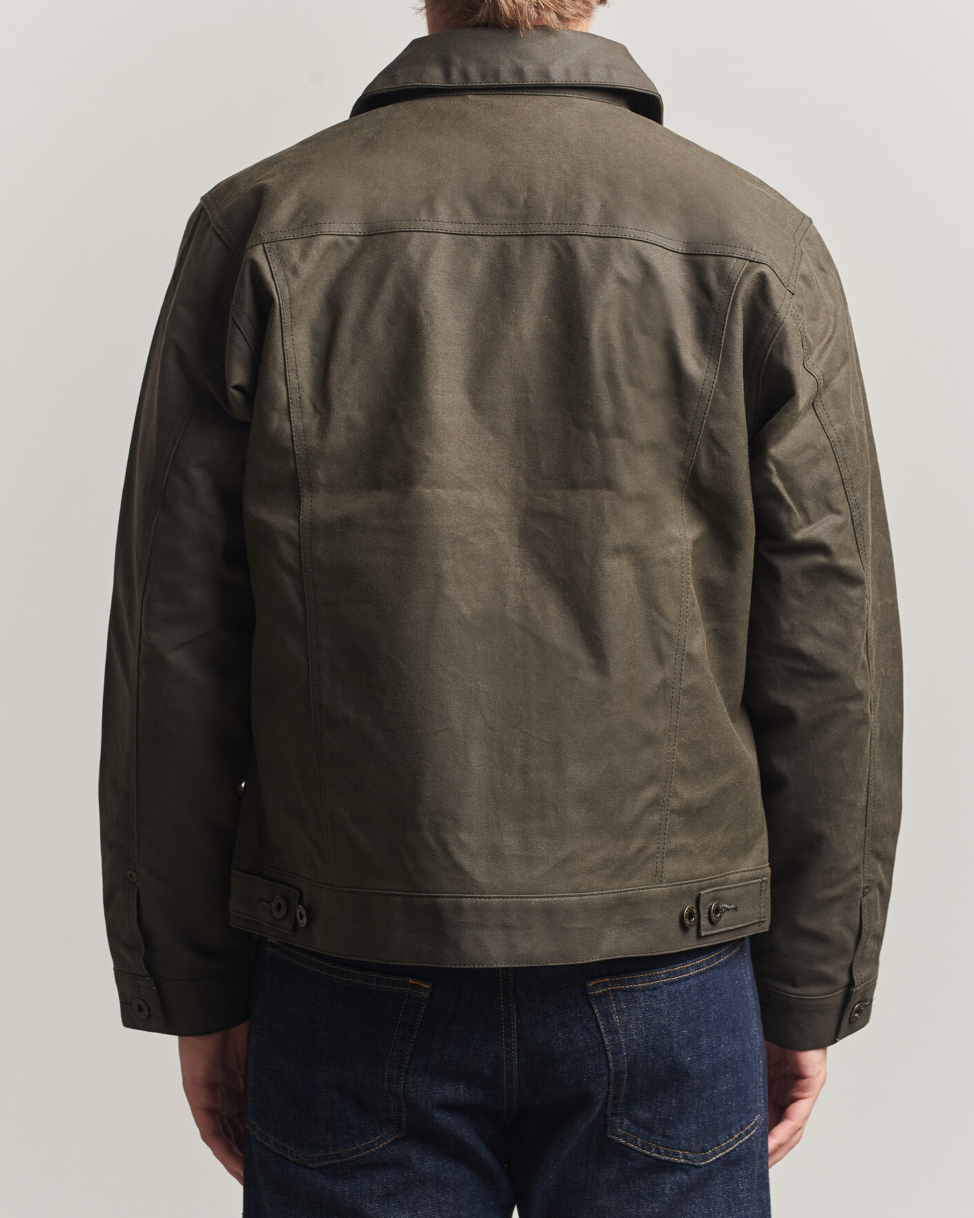 Herr | Jackor | Filson | Short Lined Tin Cloth Cruiser Beluga