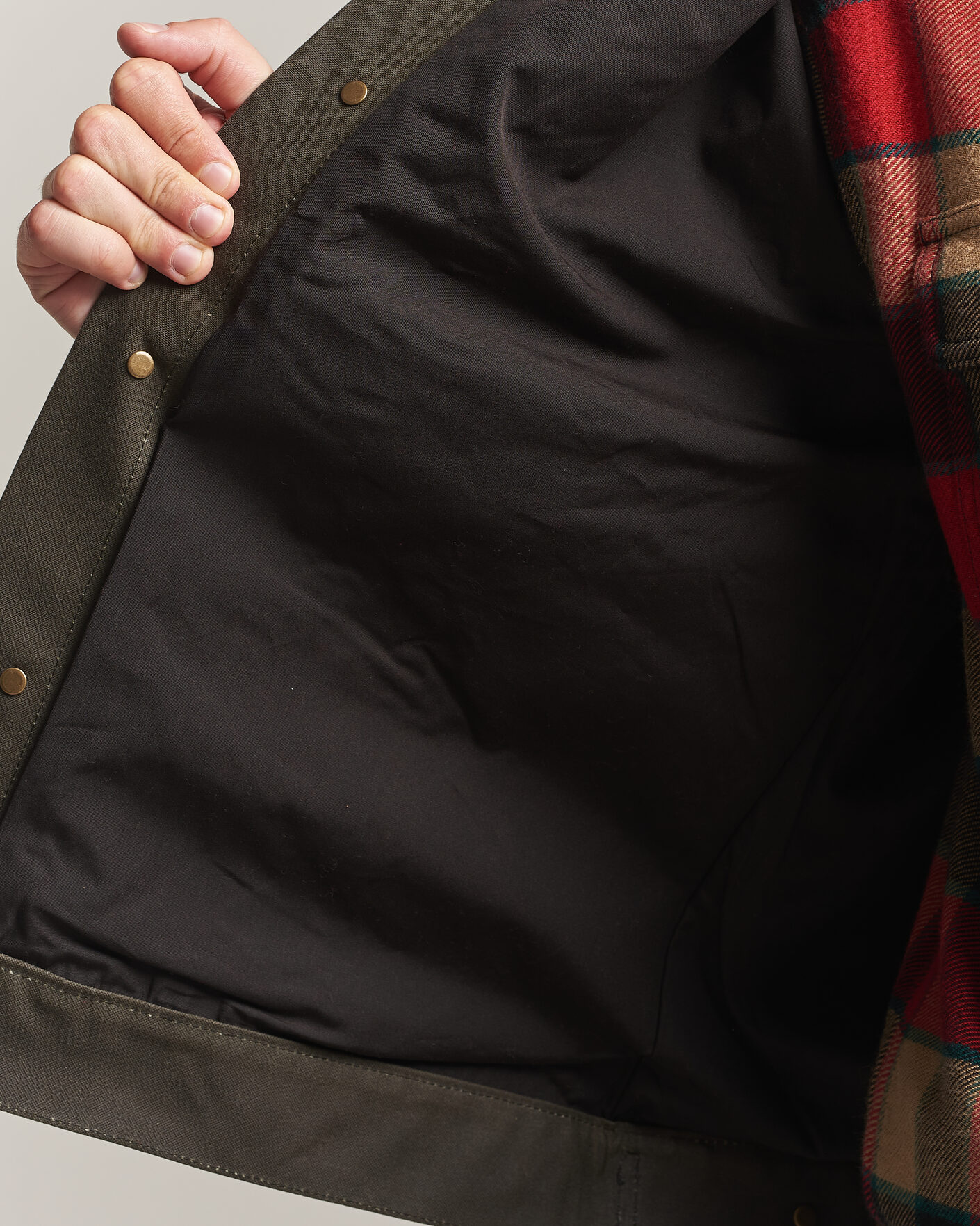 Herr | Jackor | Filson | Short Lined Tin Cloth Cruiser Beluga
