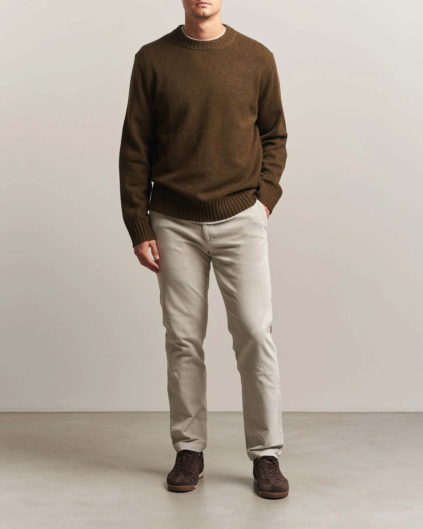 Herr | Byxor | Dockers | Cotton Slim Chino Grit