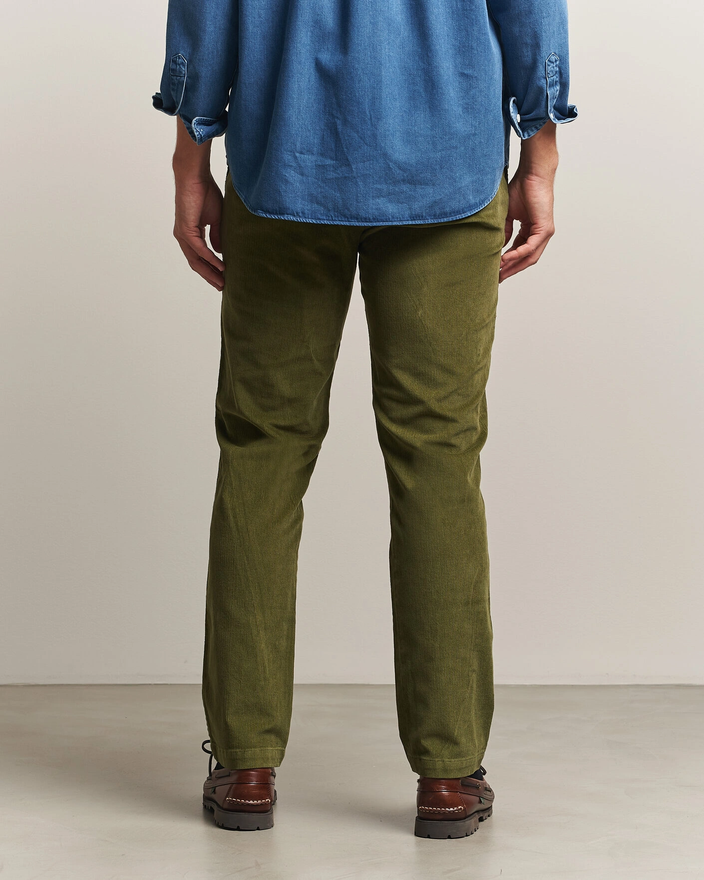 Herr | Byxor | Dockers | Cotton Slim Chino Winter Moss
