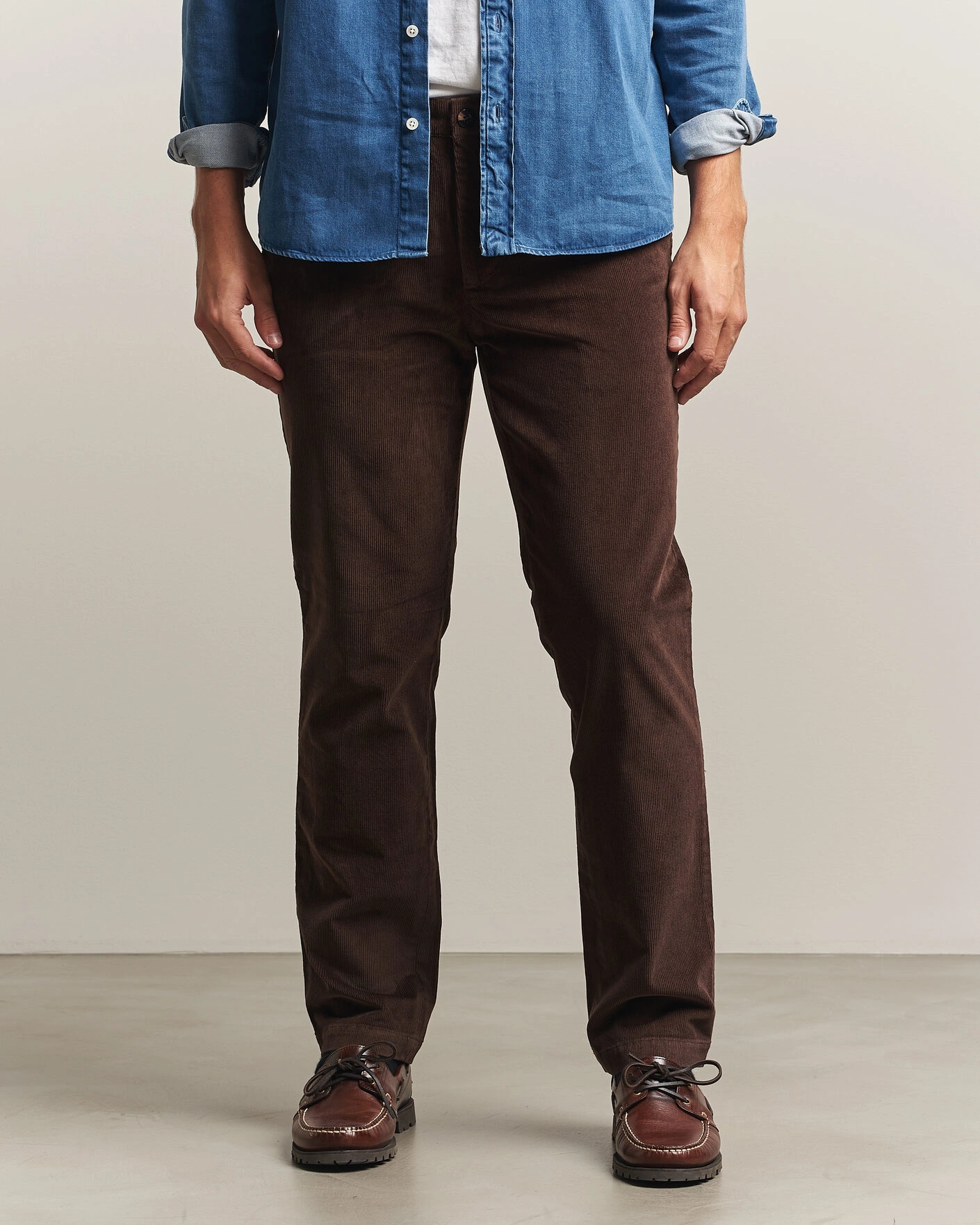 Herr | Byxor | Dockers | Cotton Slim Chino Hot Fudge