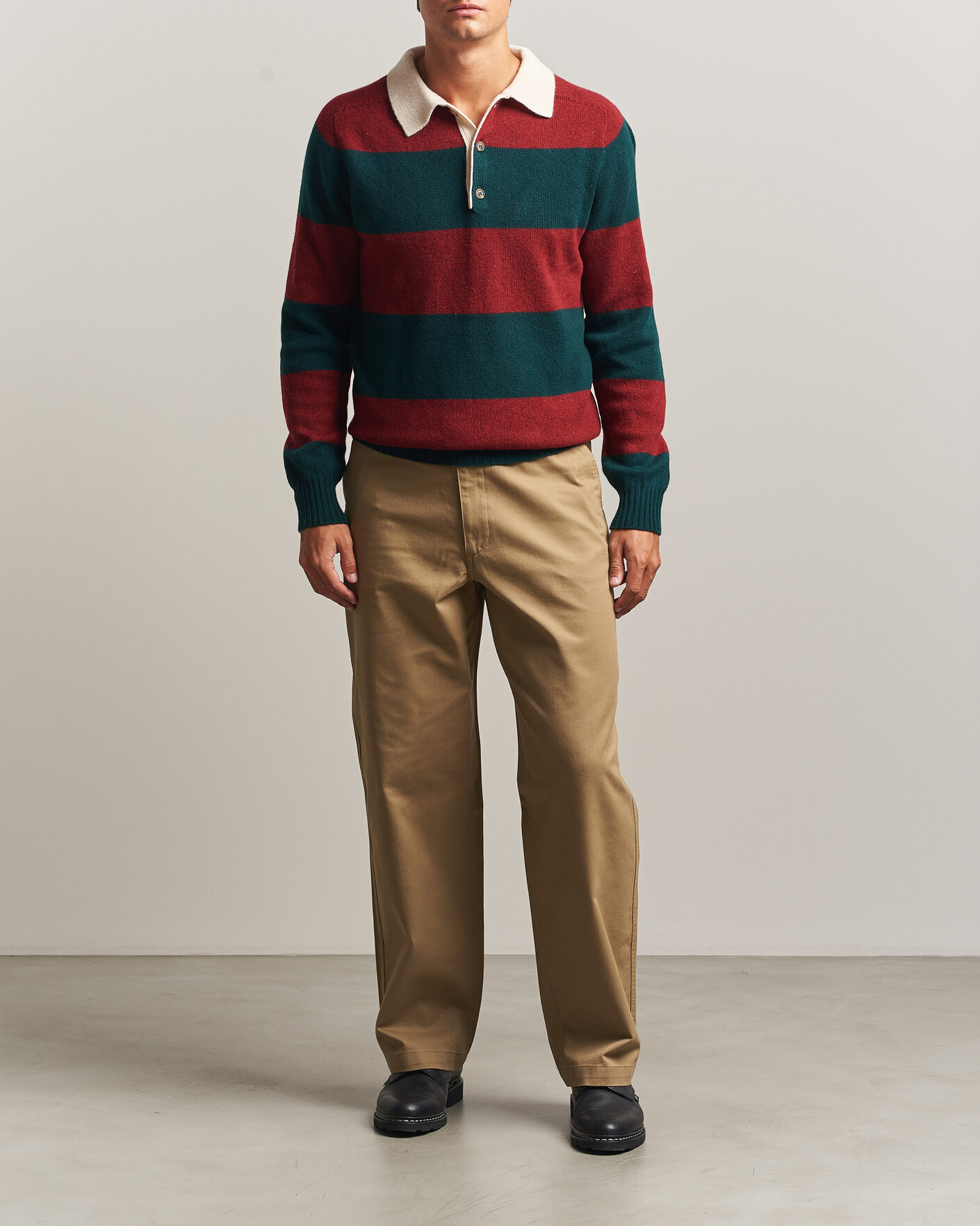 Herr | Byxor | Dockers | Original Chino Loose British Khaki