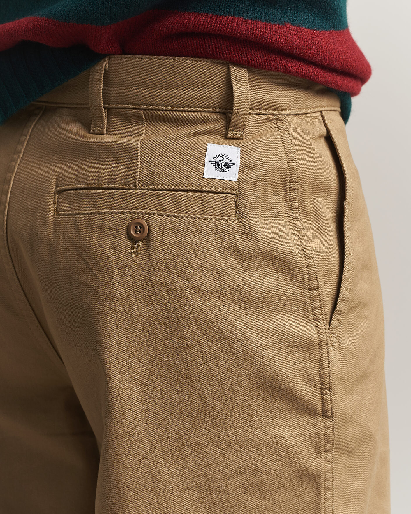 Herr | Byxor | Dockers | Original Chino Loose British Khaki