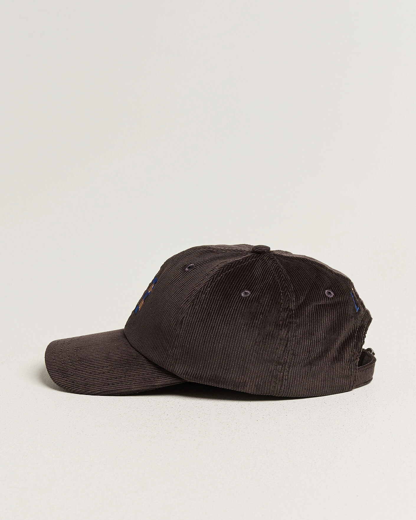 Herr | Hattar & kepsar | Drake's | D 1977 Cord Baseball Cap Brown