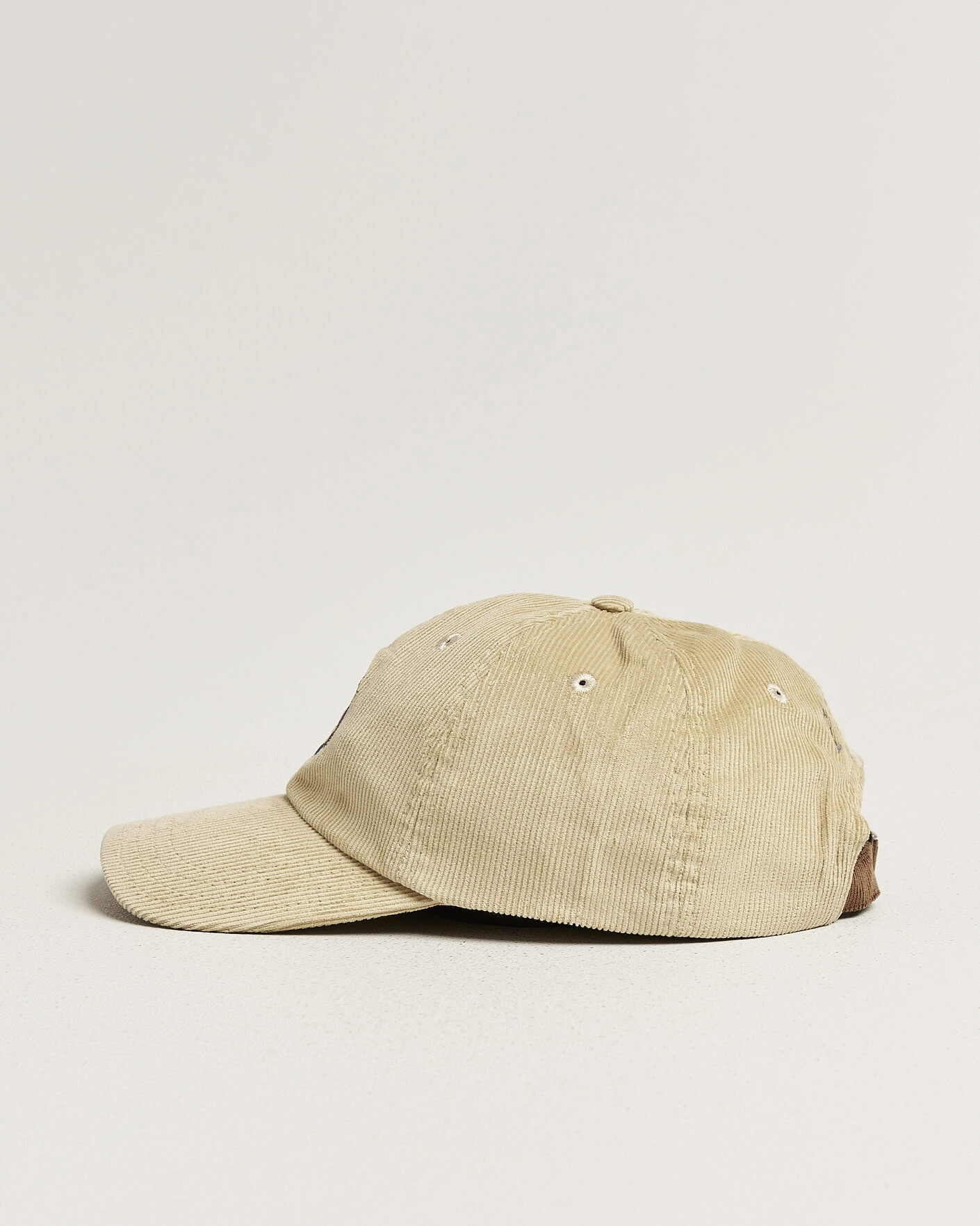 Herr | Hattar & kepsar | Drake's | D 1977 Cord Baseball Cap Stone