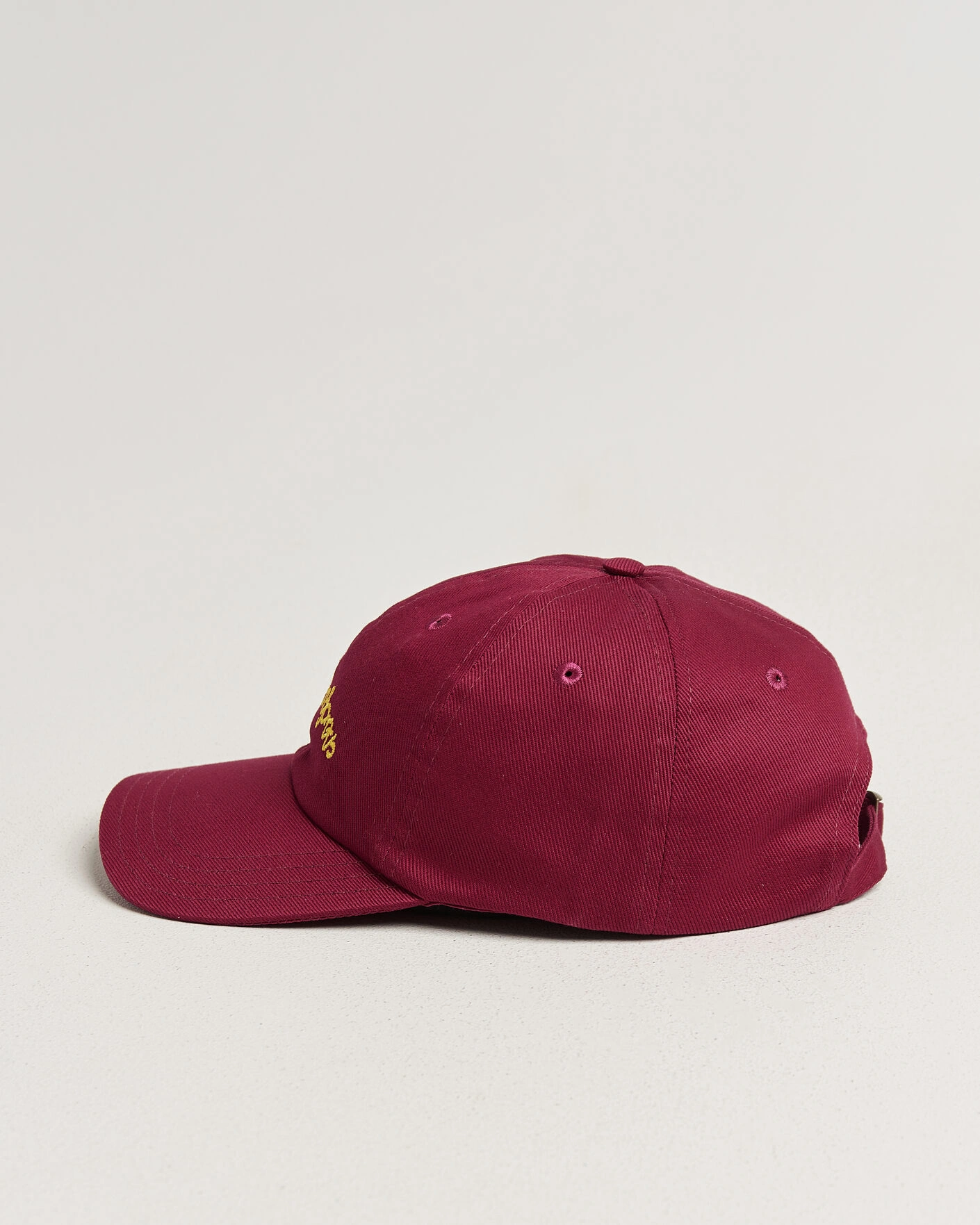 Herr | Hattar & kepsar | Drake's | Home Comforts Twill Baseball Cap Red