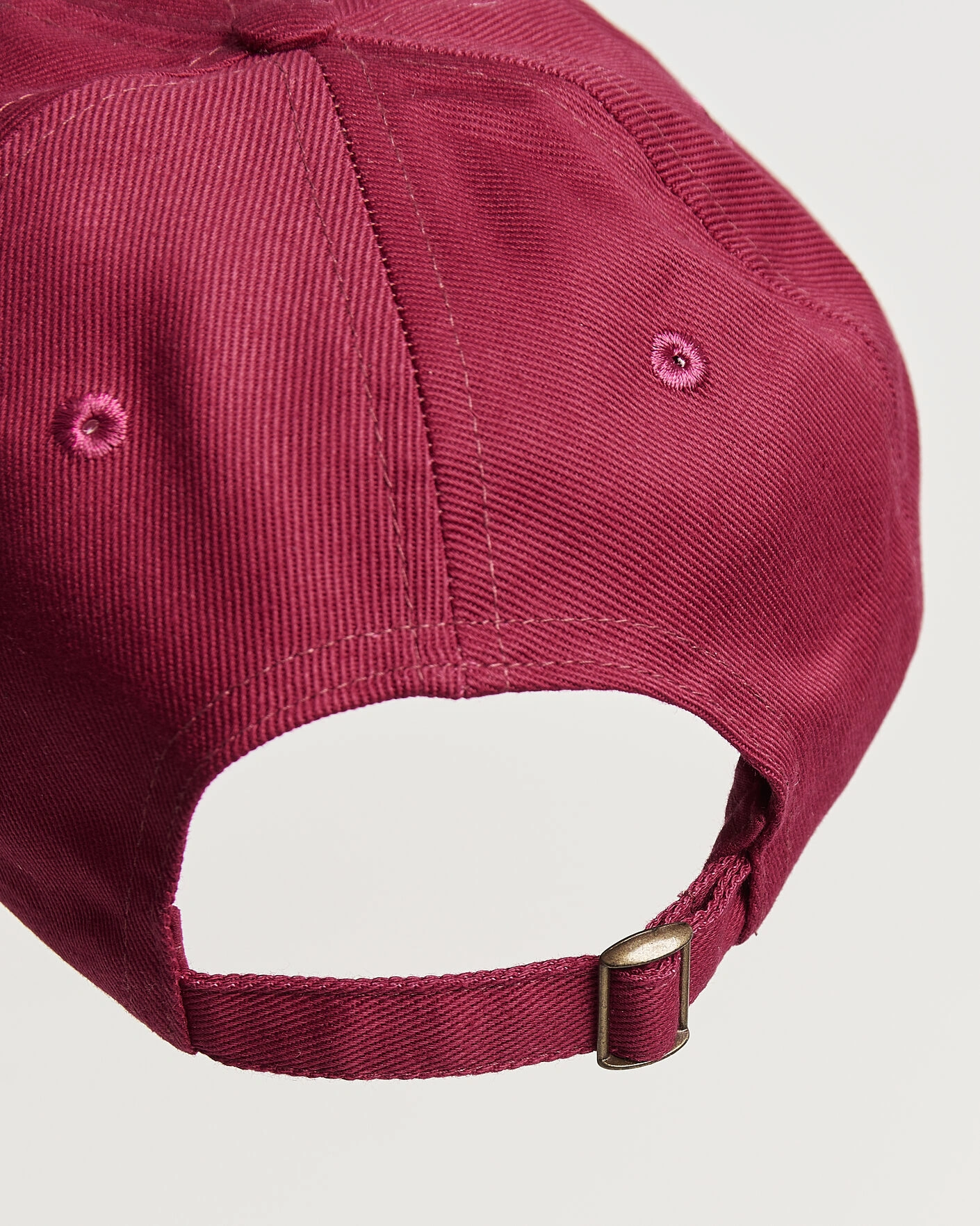 Herr | Hattar & kepsar | Drake's | Home Comforts Twill Baseball Cap Red