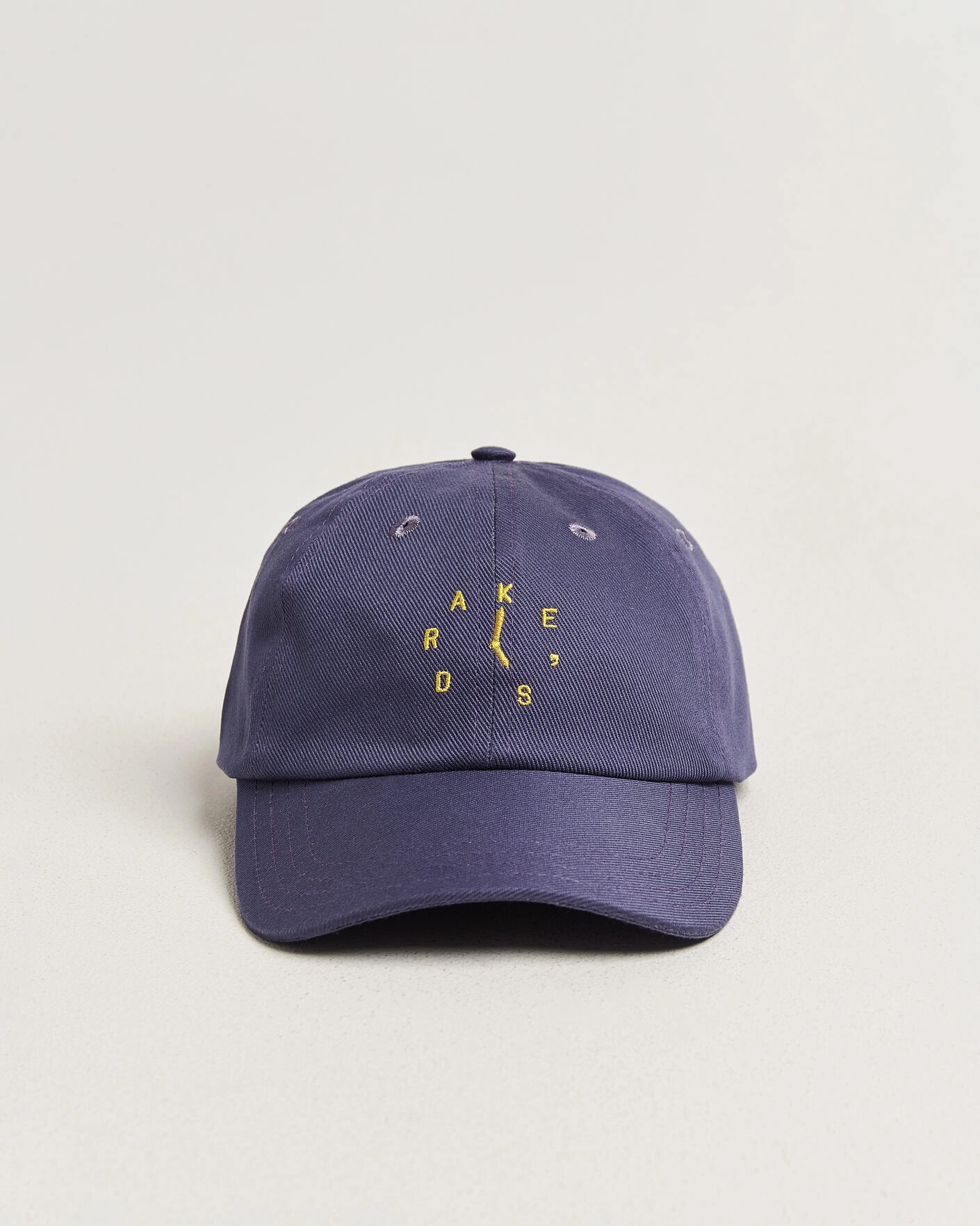 Herr | Hattar & kepsar | Drake's | Clock Twill Baseball Cap Navy