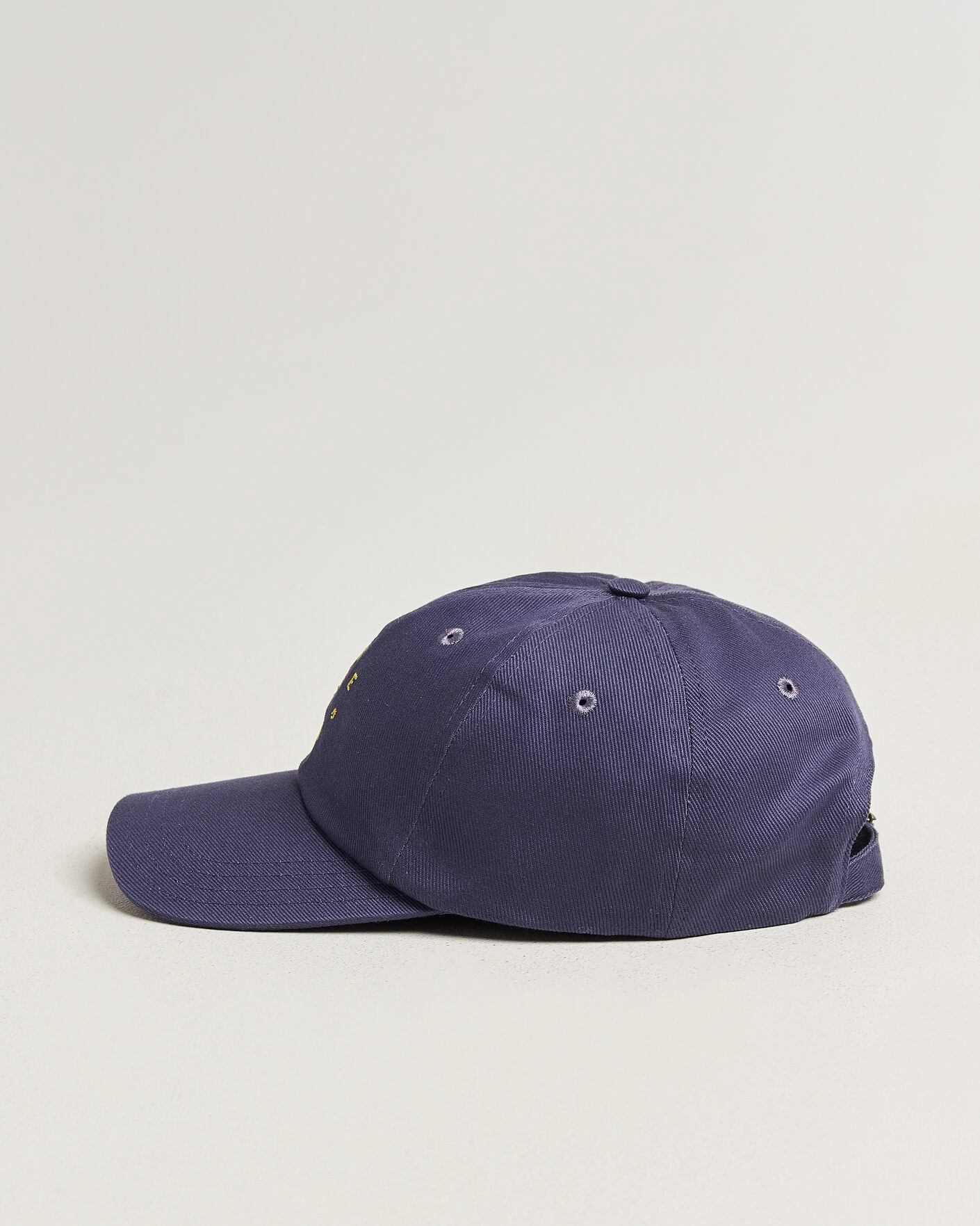 Herr | Hattar & kepsar | Drake's | Clock Twill Baseball Cap Navy