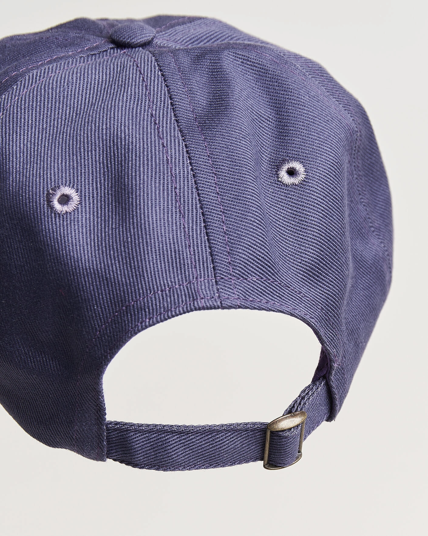 Herr | Hattar & kepsar | Drake's | Clock Twill Baseball Cap Navy