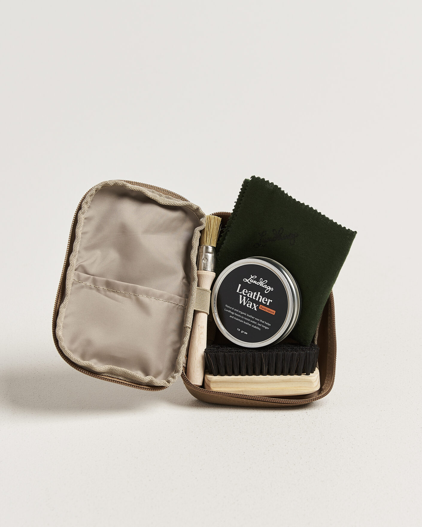 Herr | Skovård | Lundhags | Boot Care Kit Oak
