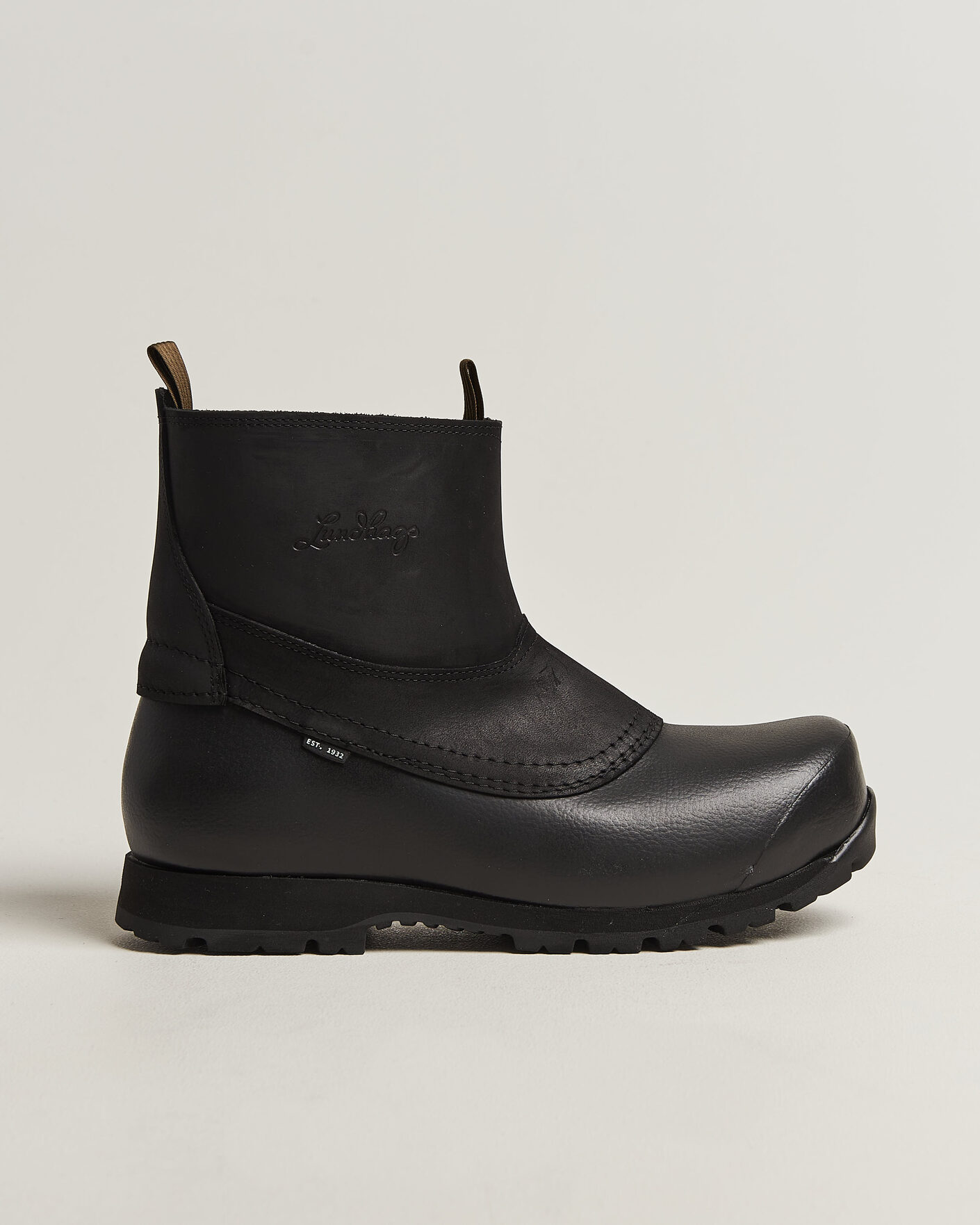 Herr | Kängor | Lundhags | Myrk Insulated Pull On Boot Black