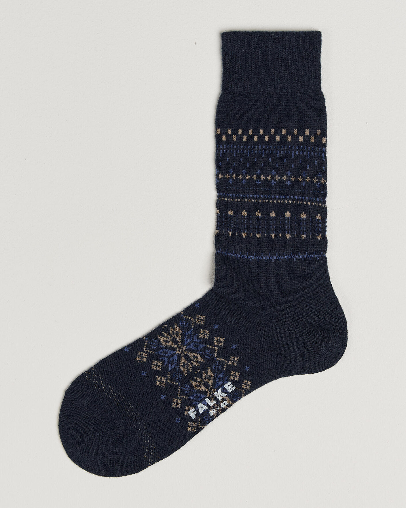 Herr | Underkläder | Falke | Sky Limit Fairisle Socks Space Blue