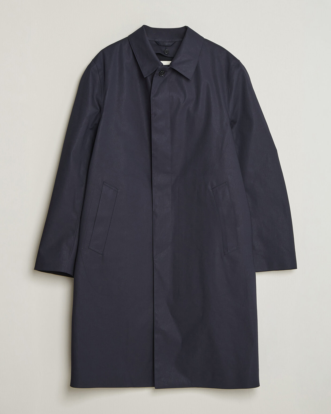 Herr | Jackor | Mackintosh | Dunkeld Car Coat Navy