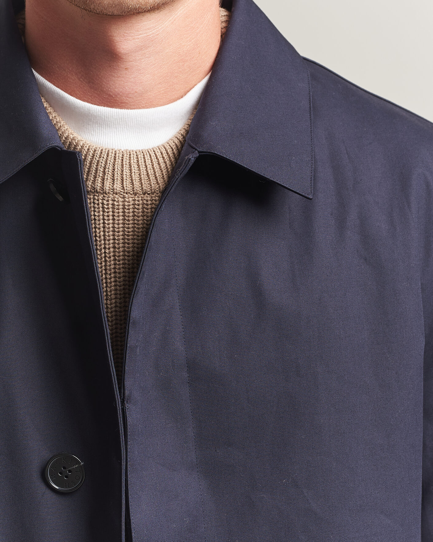 Herr | Jackor | Mackintosh | Dunkeld Car Coat Navy