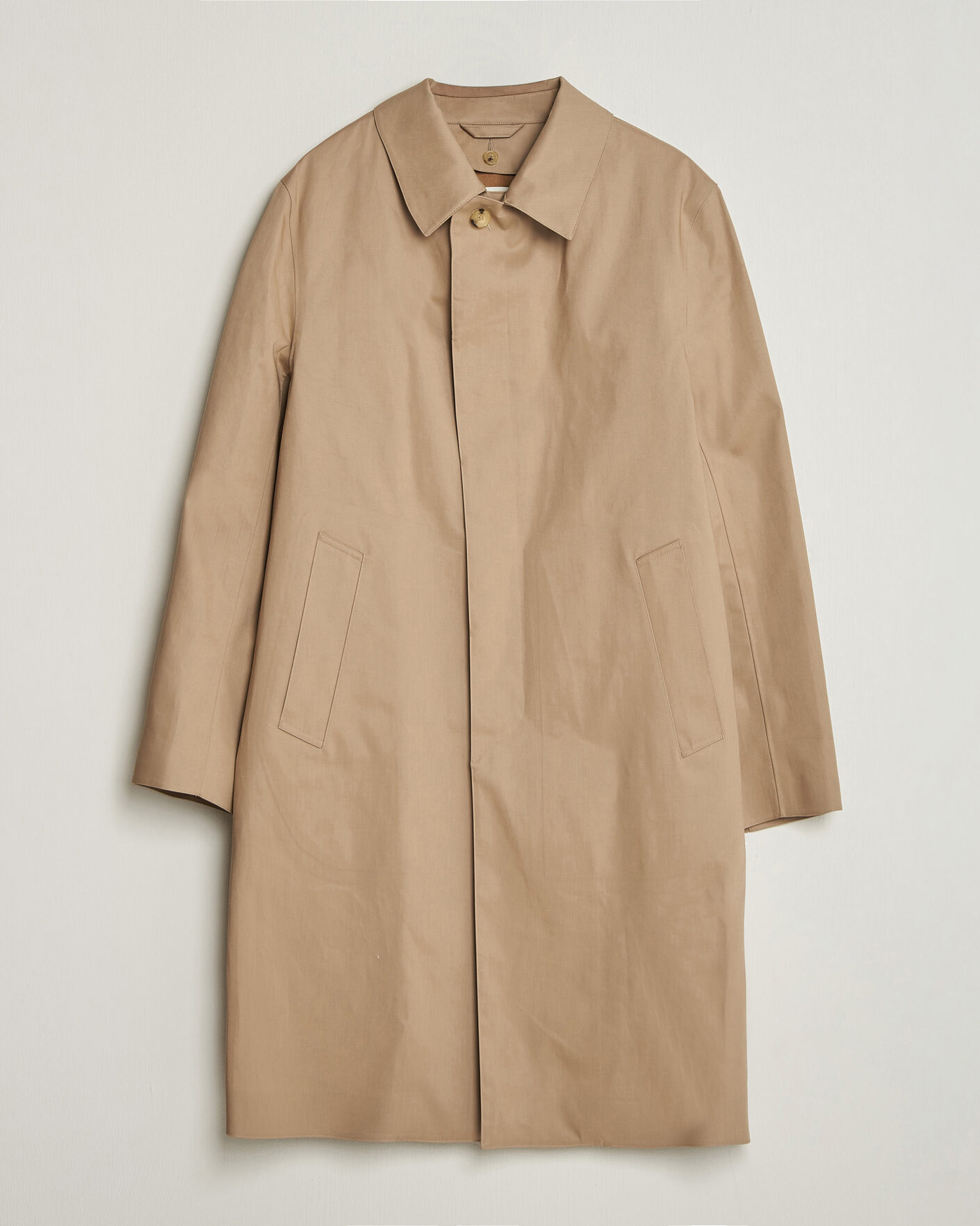Herr | Jackor | Mackintosh | Dunkeld Car Coat Fawn