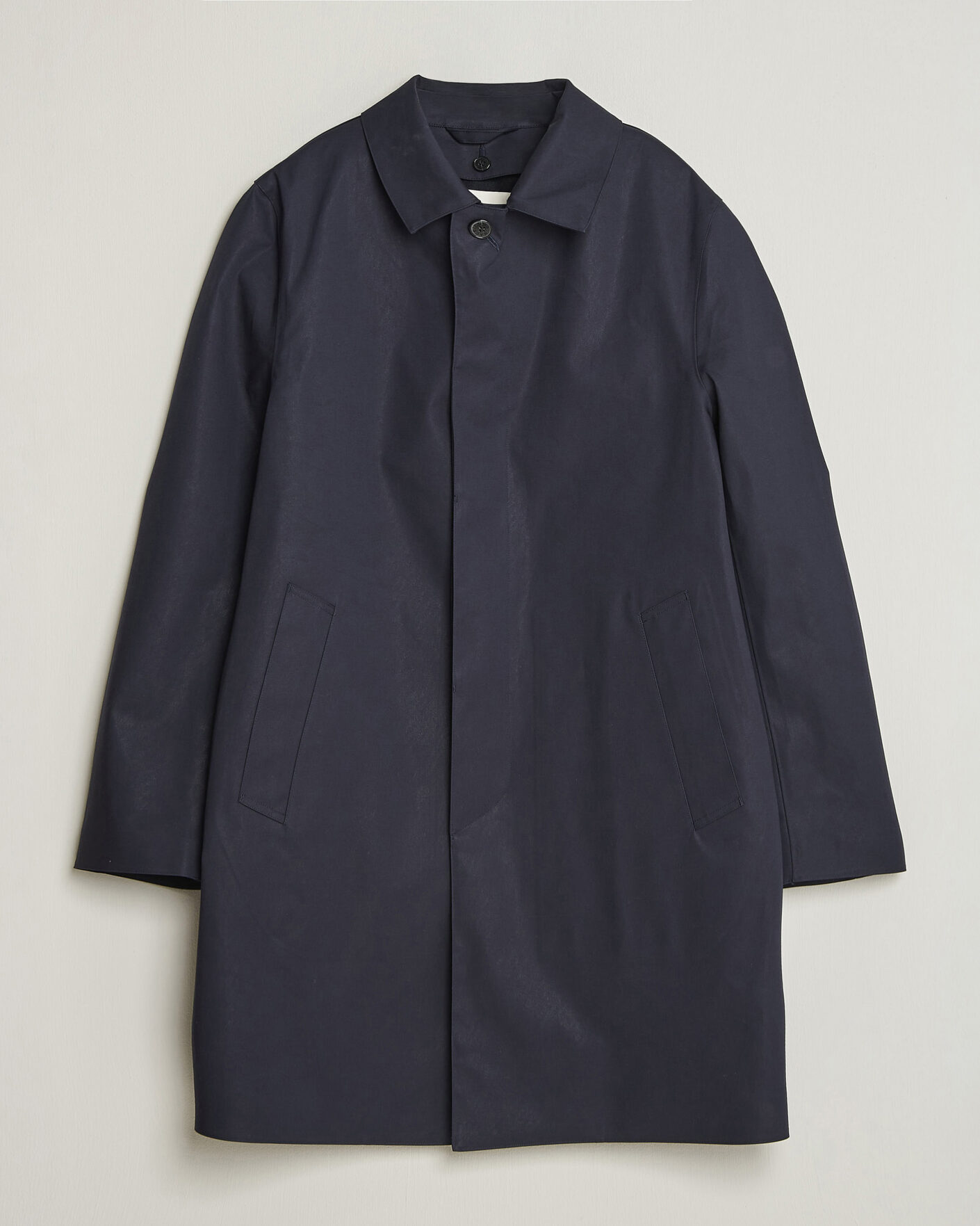 Herr | Jackor | Mackintosh | Dunoon Car Coat Navy
