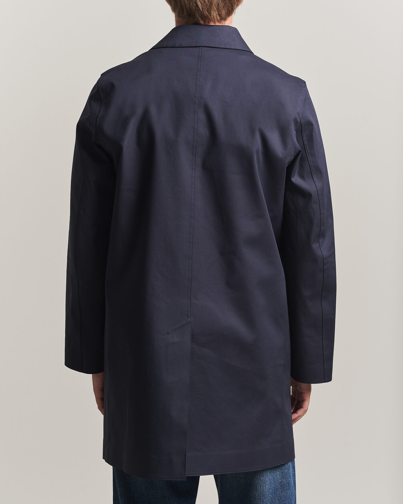 Herr | Jackor | Mackintosh | Dunoon Car Coat Navy