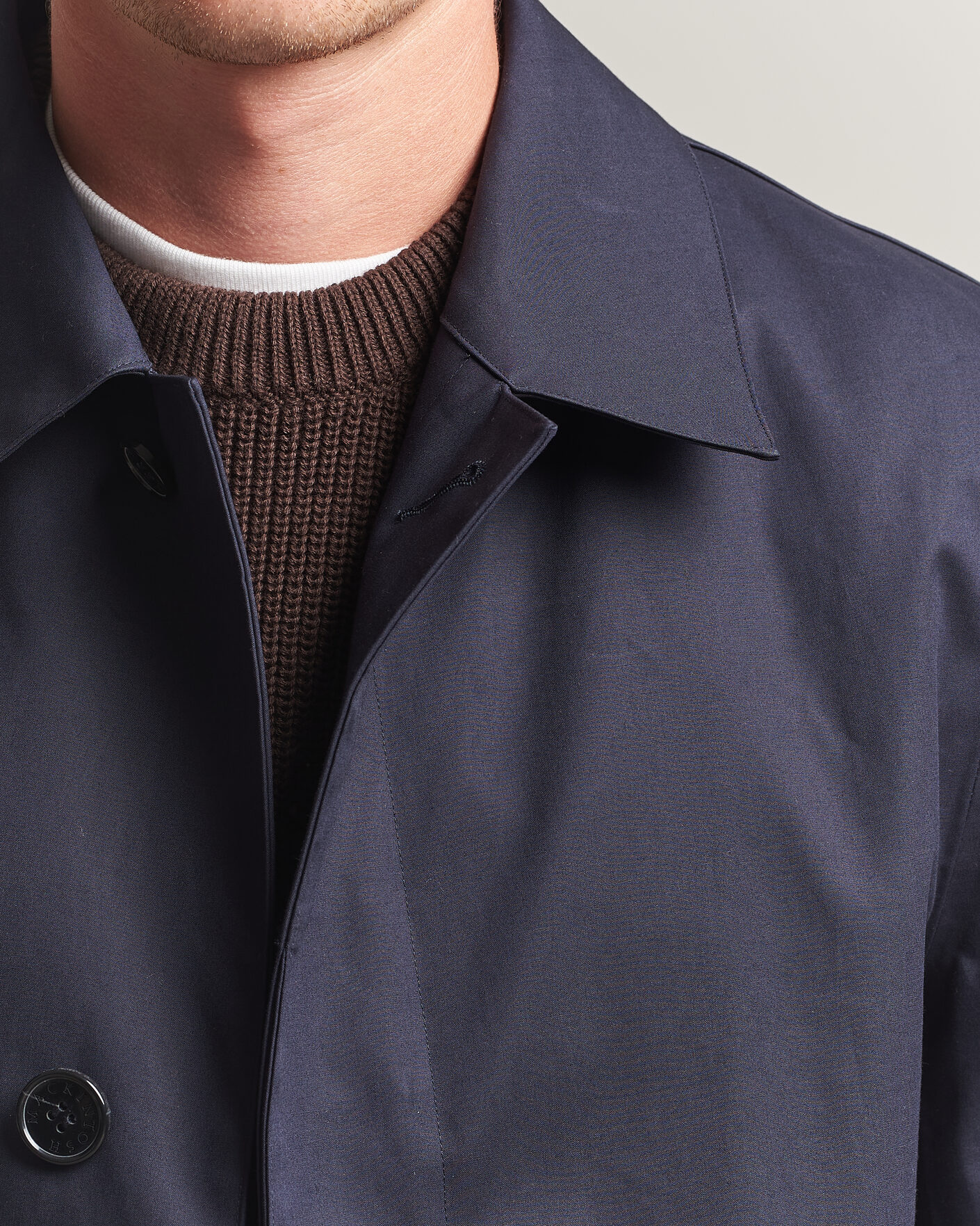 Herr | Jackor | Mackintosh | Dunoon Car Coat Navy
