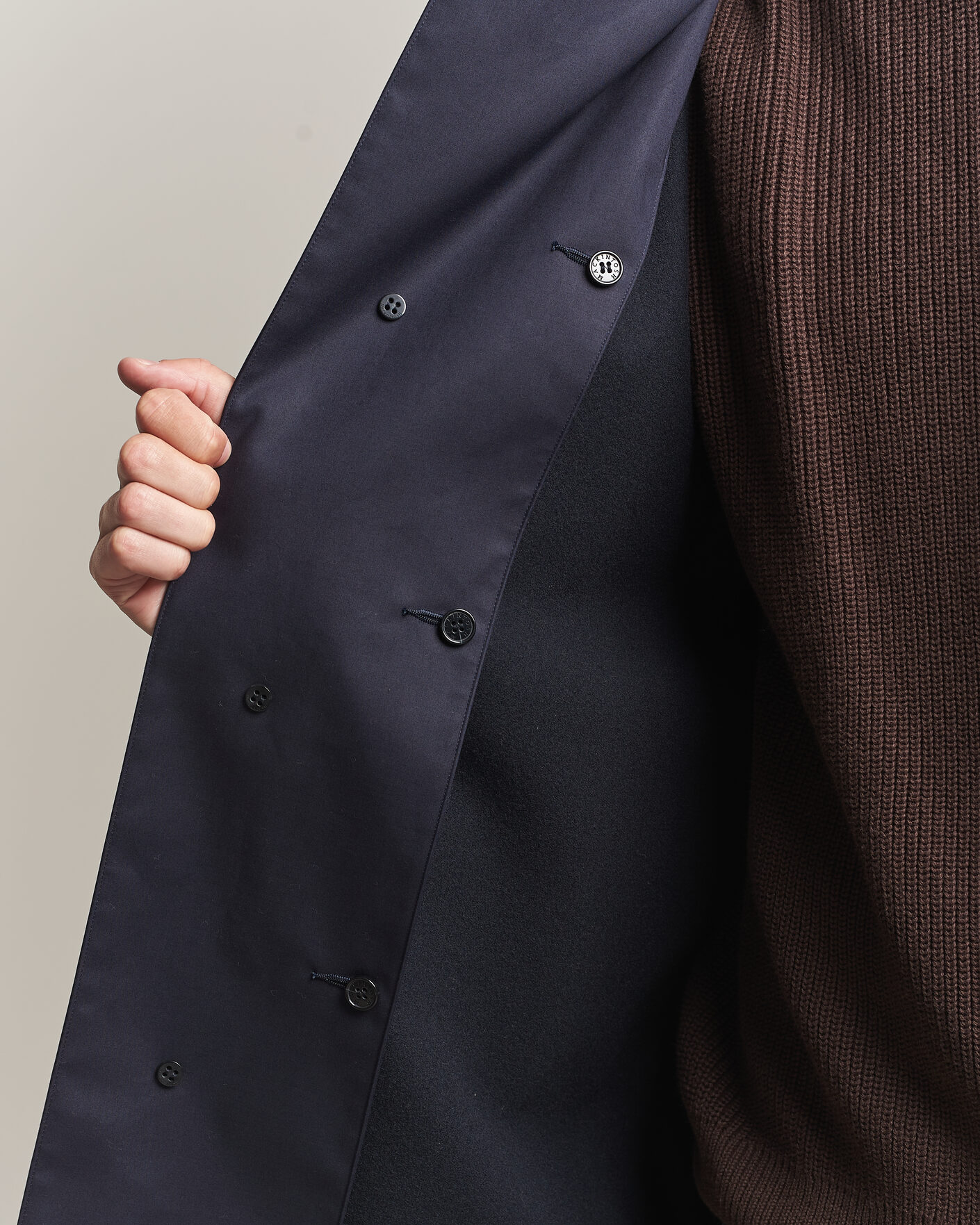 Herr | Jackor | Mackintosh | Dunoon Car Coat Navy