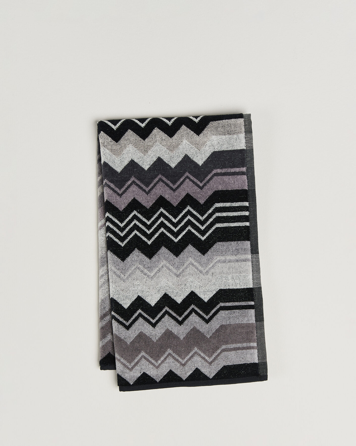 Herr | Textilier | Missoni Home | Giacomo Hand Towel 40x70cm Multi Black