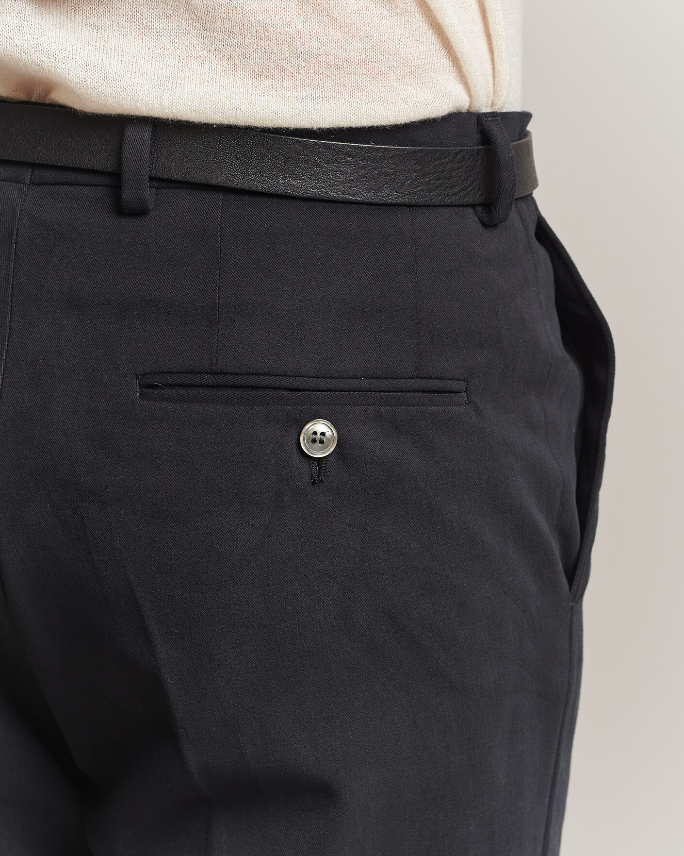 Herr | Byxor | Oscar Jacobson | Del S Trousers Black