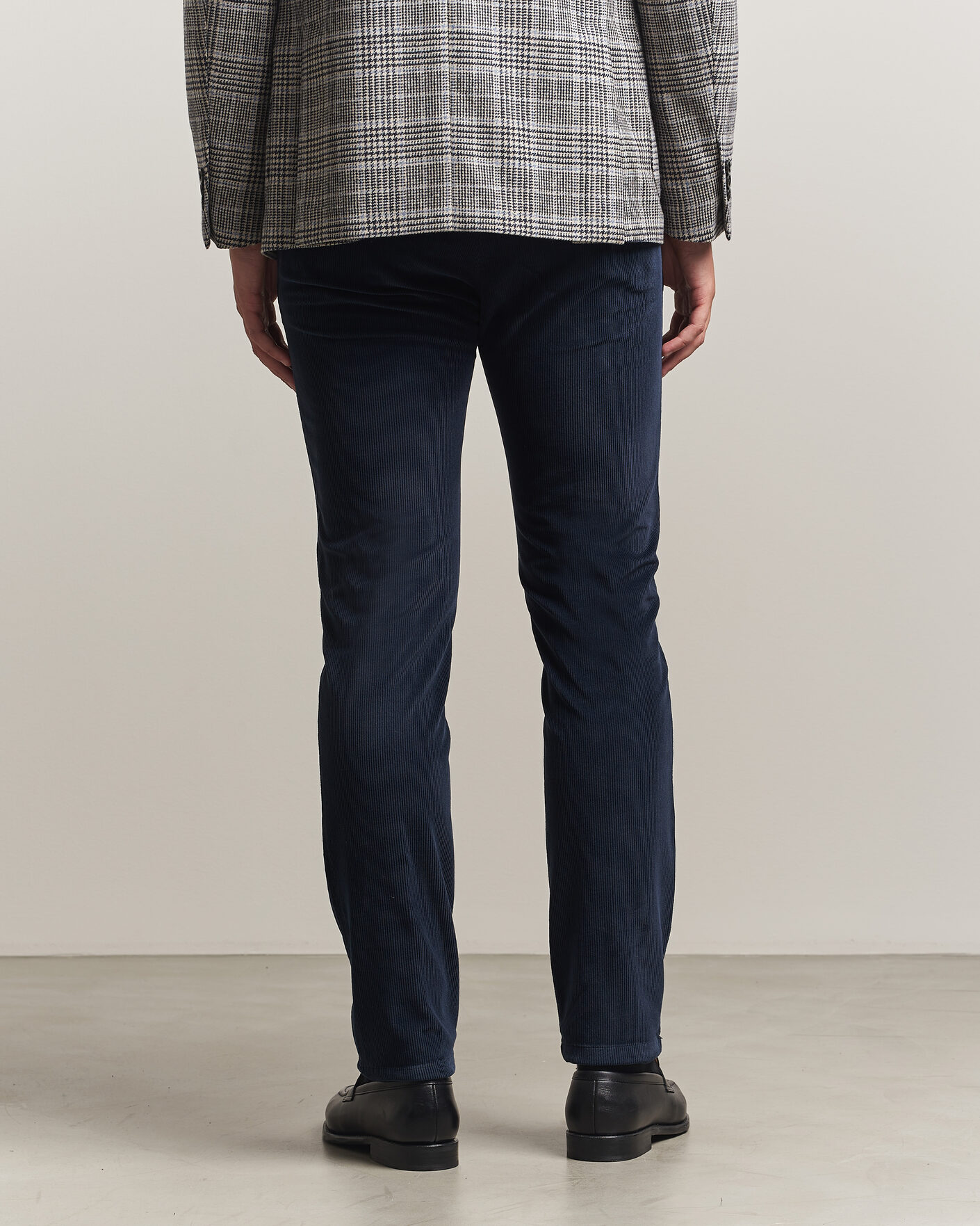 Herr | Byxor | Briglia 1949 | Slim Fit Corduroy Trousers Navy