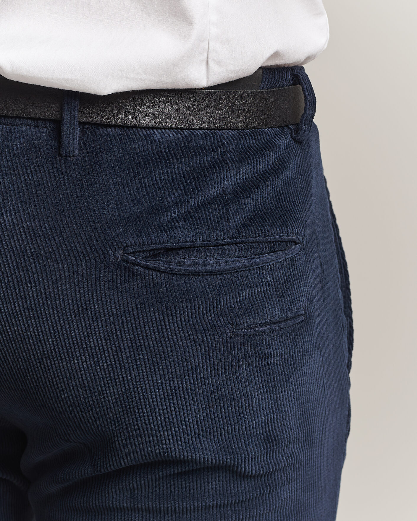 Herr | Byxor | Briglia 1949 | Slim Fit Corduroy Trousers Navy