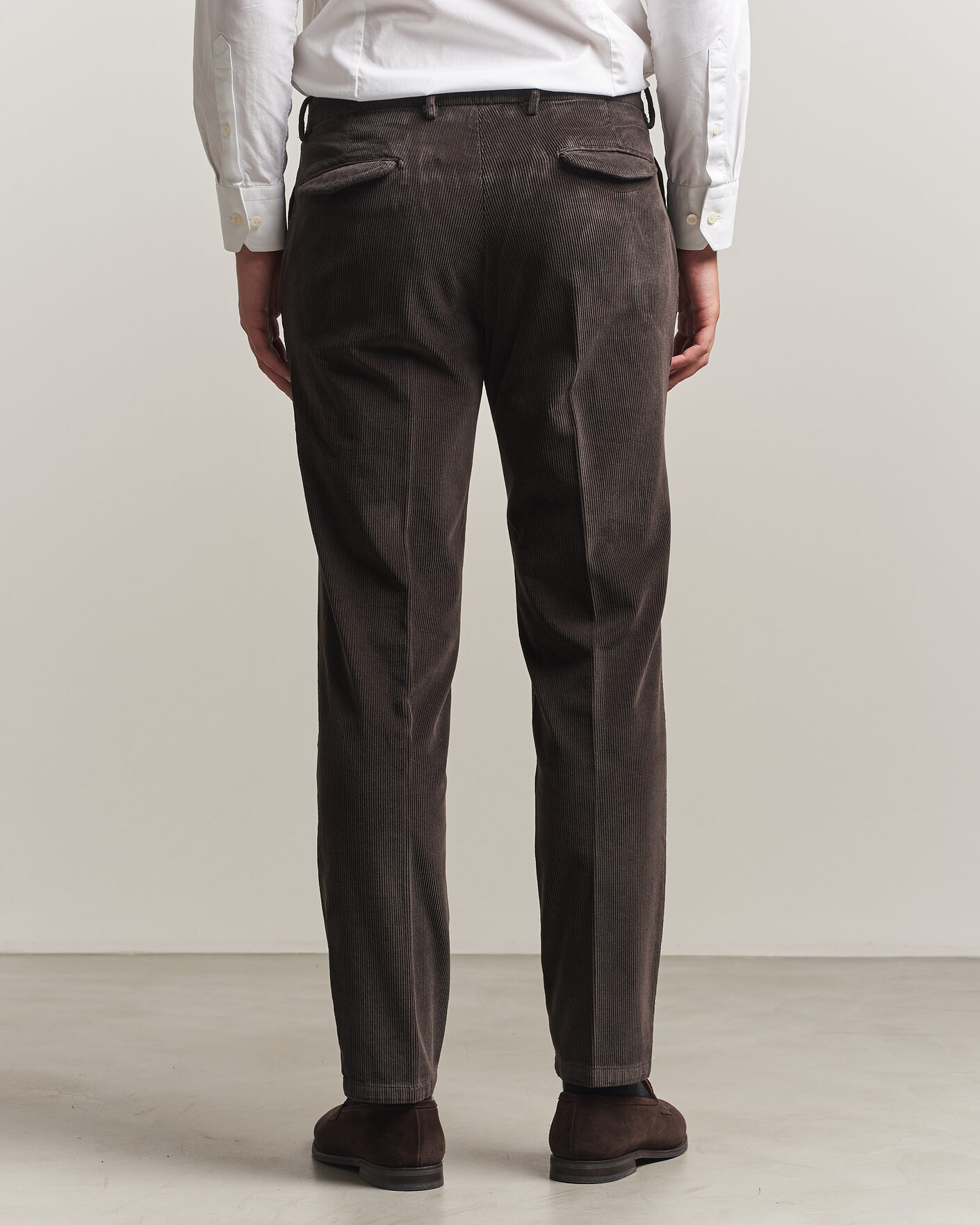 Herr | Byxor | Briglia 1949 | Easy Fit Corduroy Trousers Brown