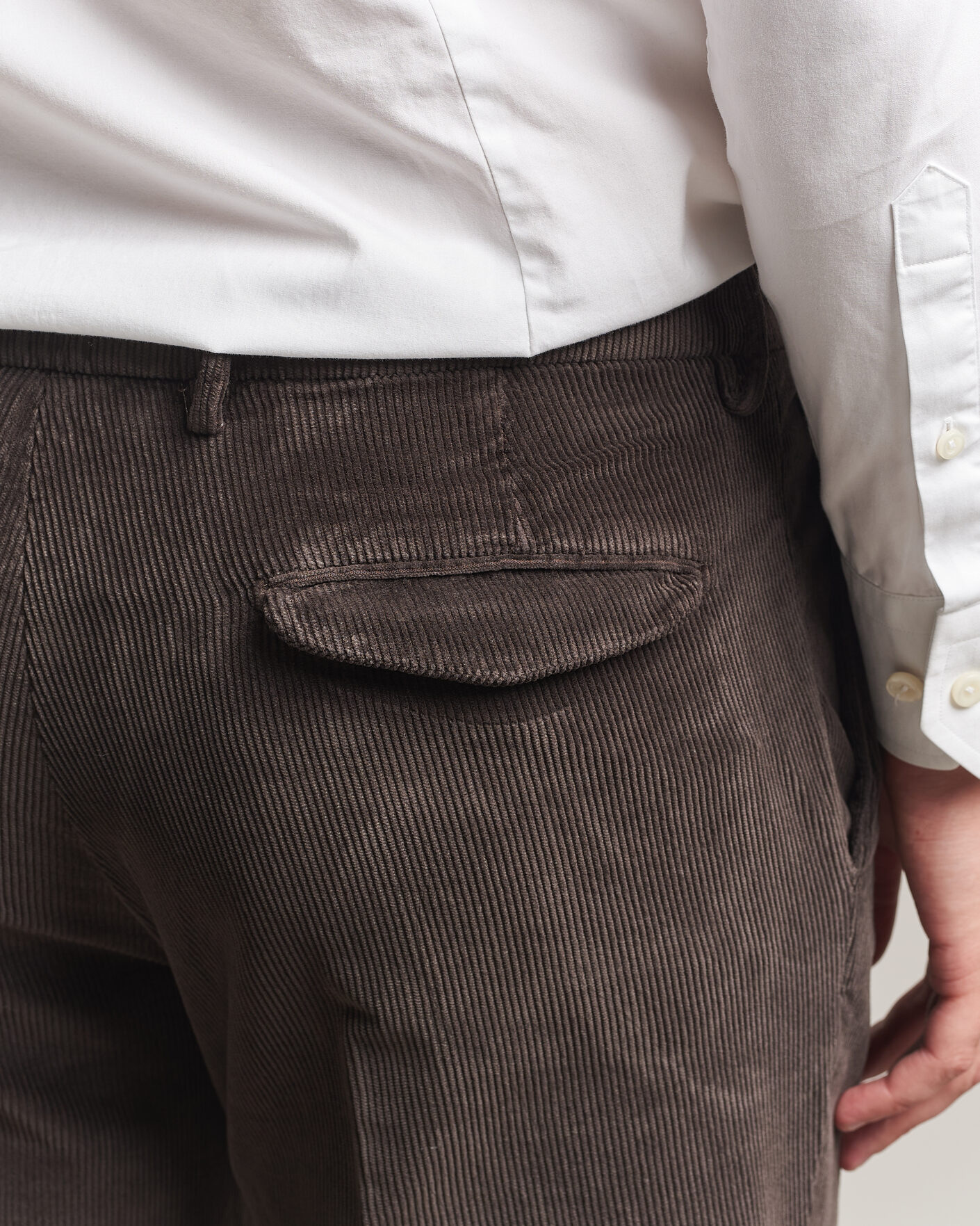 Herr | Byxor | Briglia 1949 | Easy Fit Corduroy Trousers Brown