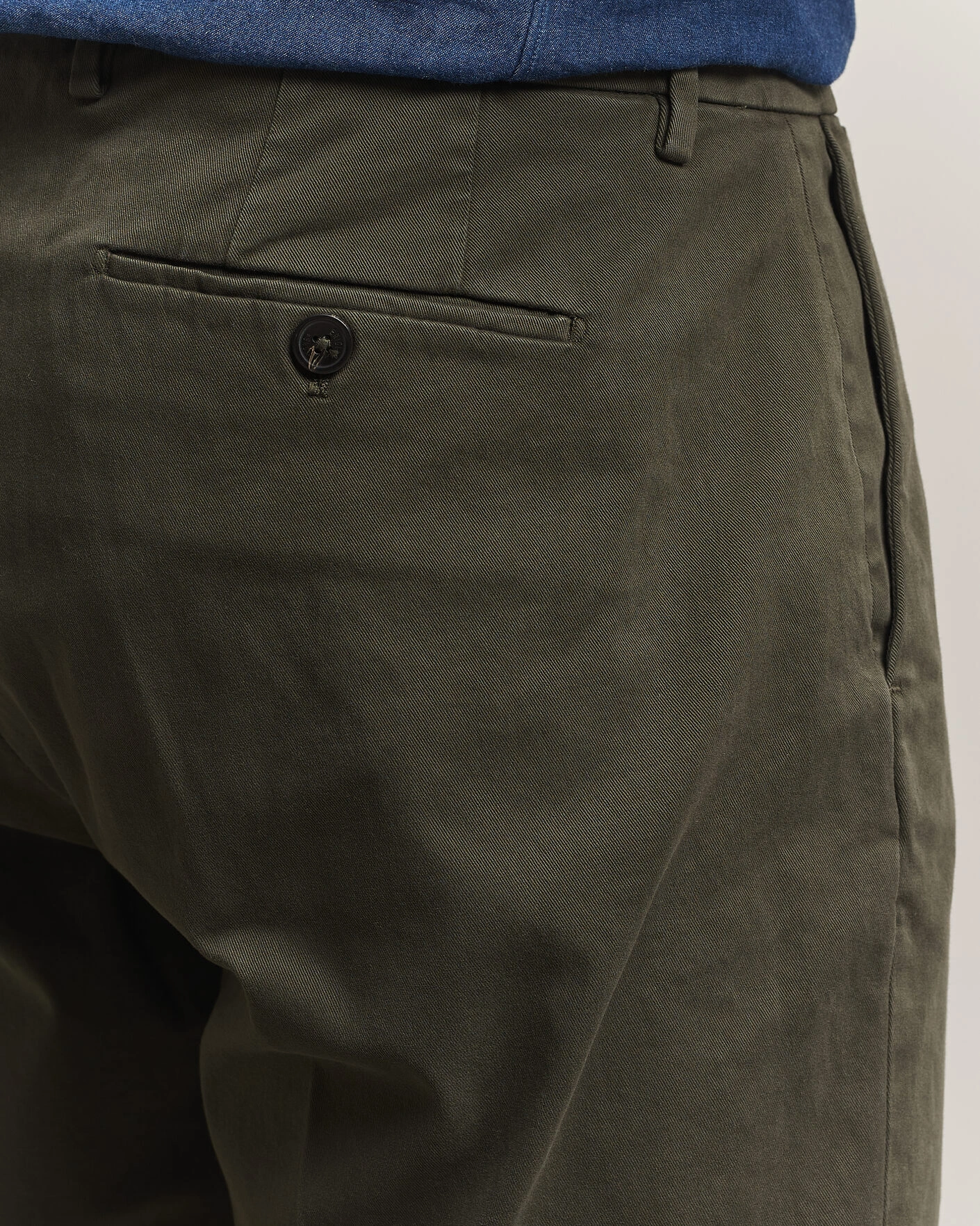 Herr | Byxor | Briglia 1949 | Soho Tailored Easy Fit Chino Olive