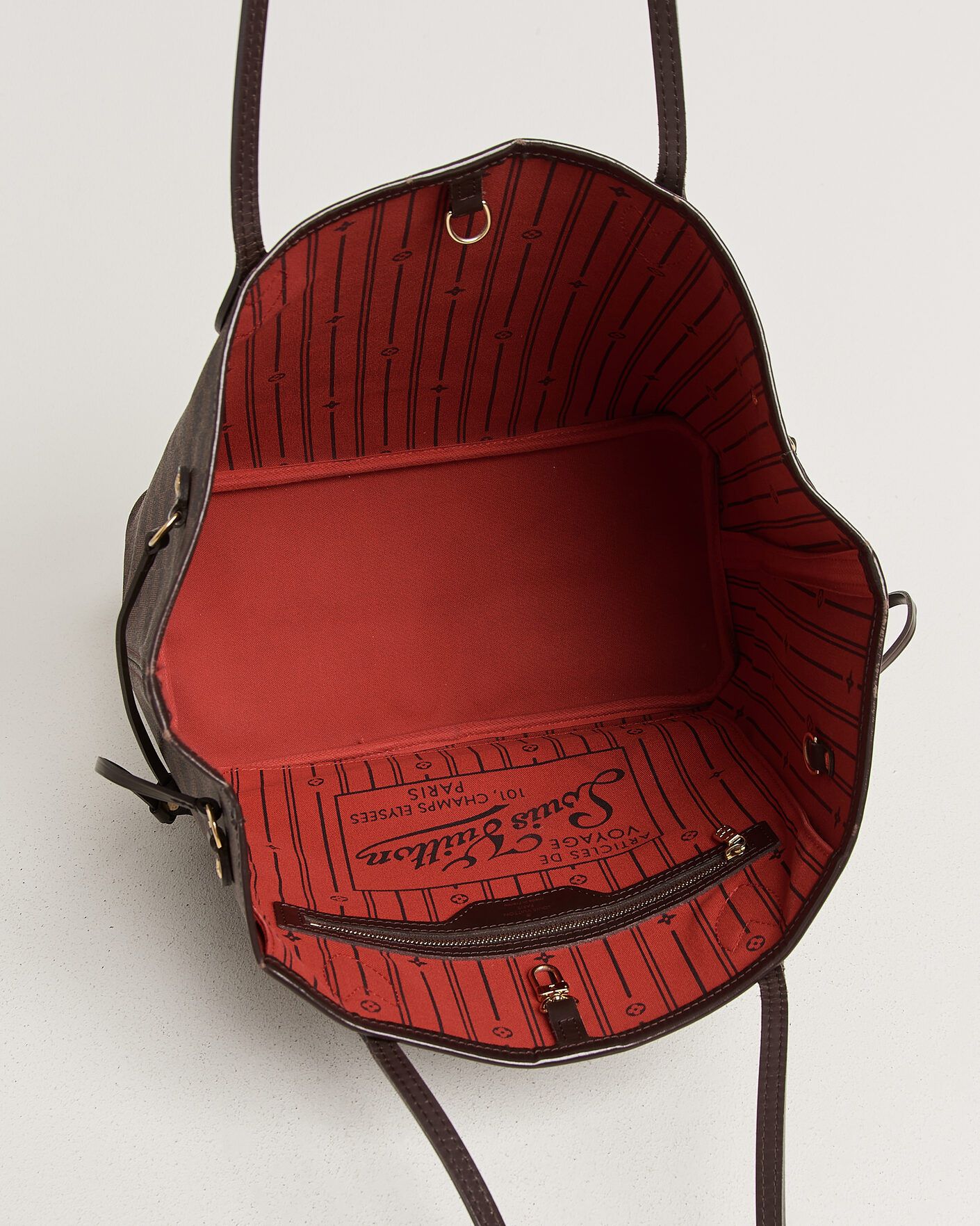 Herr | Pre-Owned & Vintage Bags | Louis Vuitton Pre-Owned | Nevelfull MM Damier Ebene