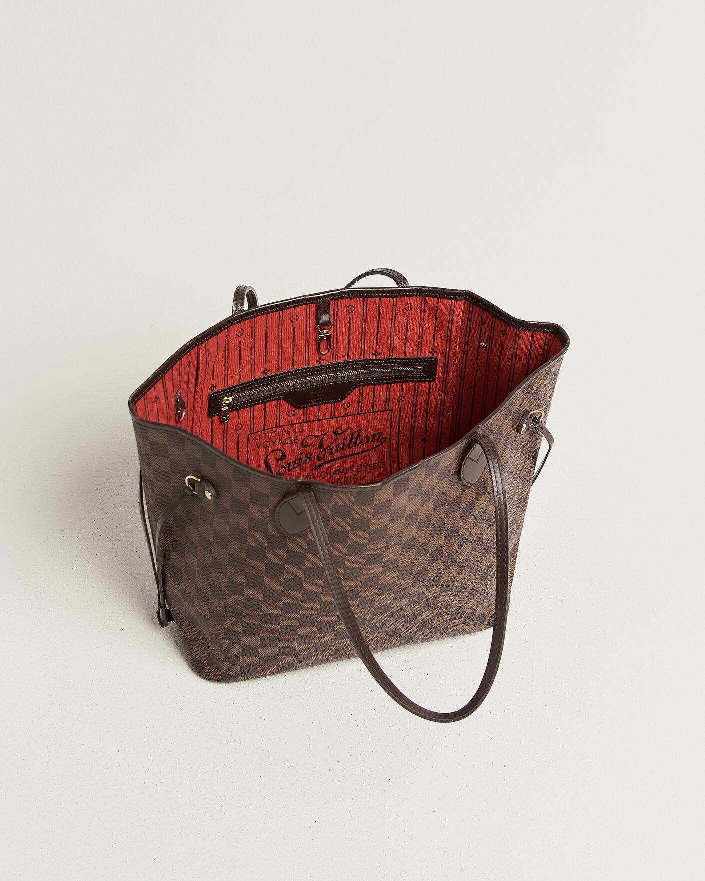 Herr | Pre-Owned & Vintage Bags | Louis Vuitton Pre-Owned | Nevelfull MM Damier Ebene