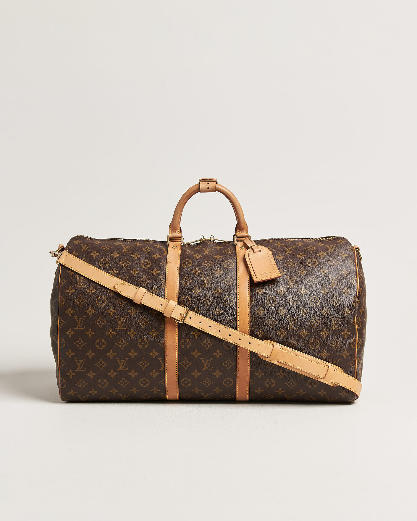 Herr | Pre-Owned & Vintage Bags | Louis Vuitton Pre-Owned | Keepall Bandouliére 55 Monogram