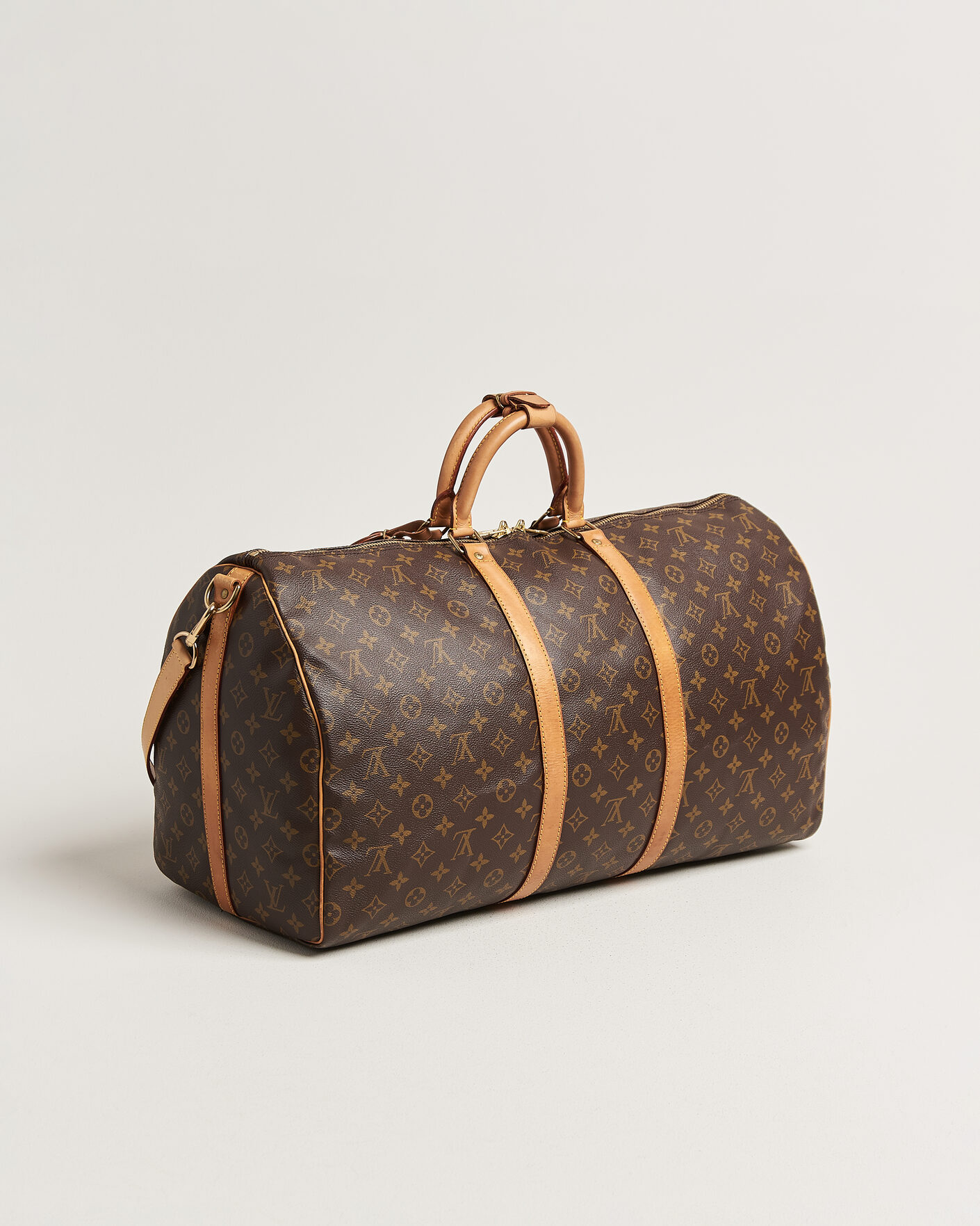 Herr | Pre-Owned & Vintage Bags | Louis Vuitton Pre-Owned | Keepall Bandouliére 55 Monogram
