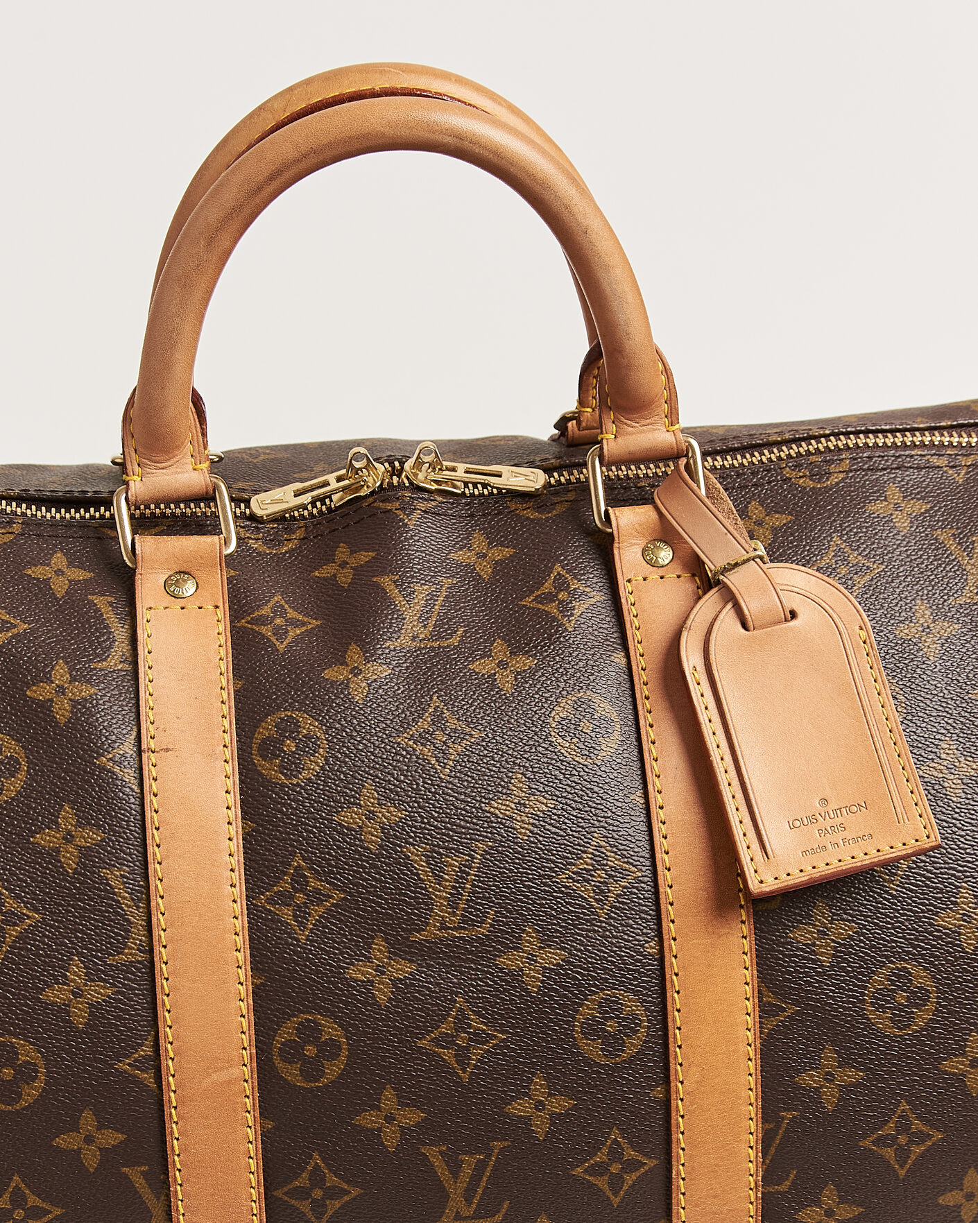 Herr | Pre-Owned & Vintage Bags | Louis Vuitton Pre-Owned | Keepall Bandouliére 55 Monogram