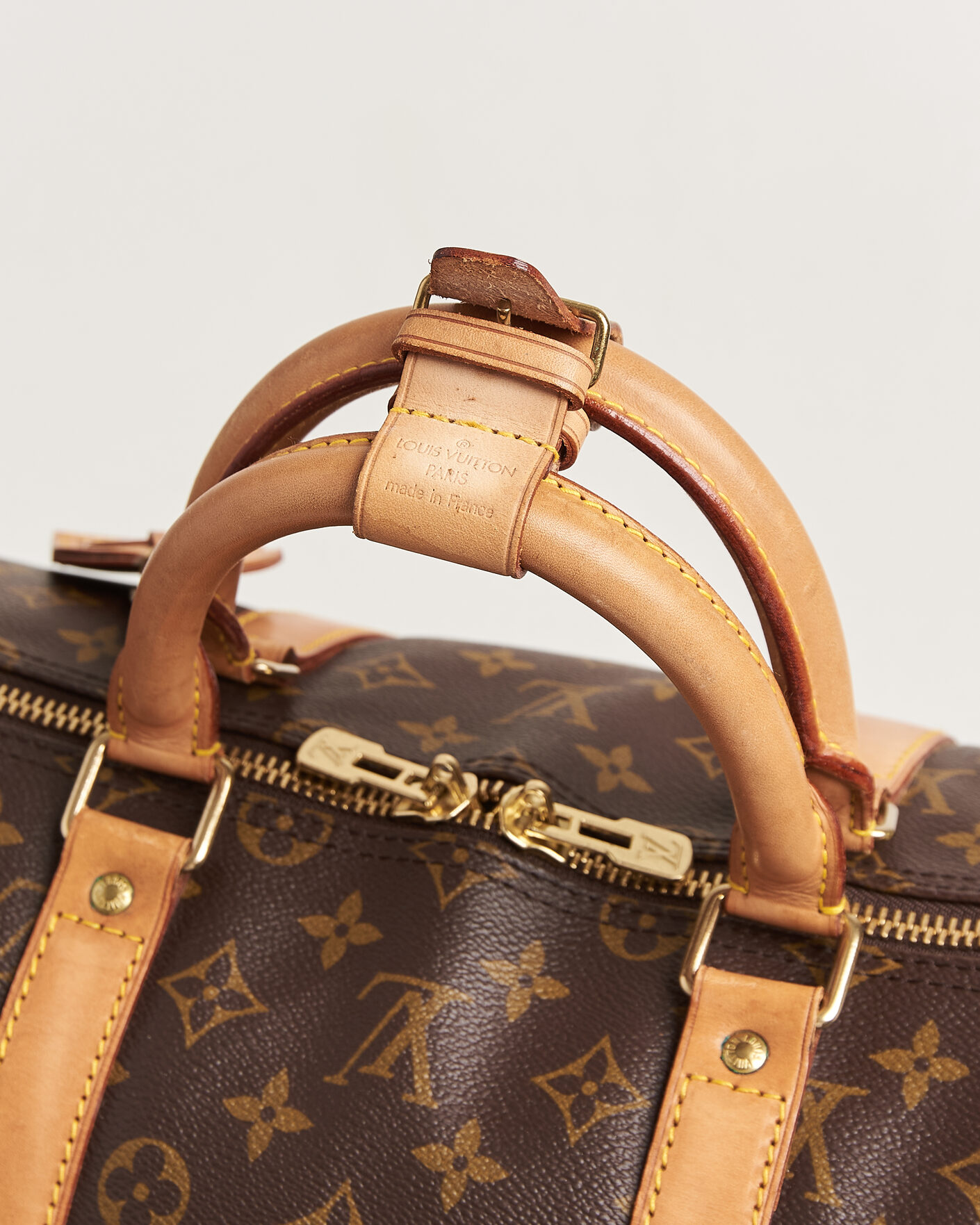Herr | Pre-Owned & Vintage Bags | Louis Vuitton Pre-Owned | Keepall Bandouliére 55 Monogram