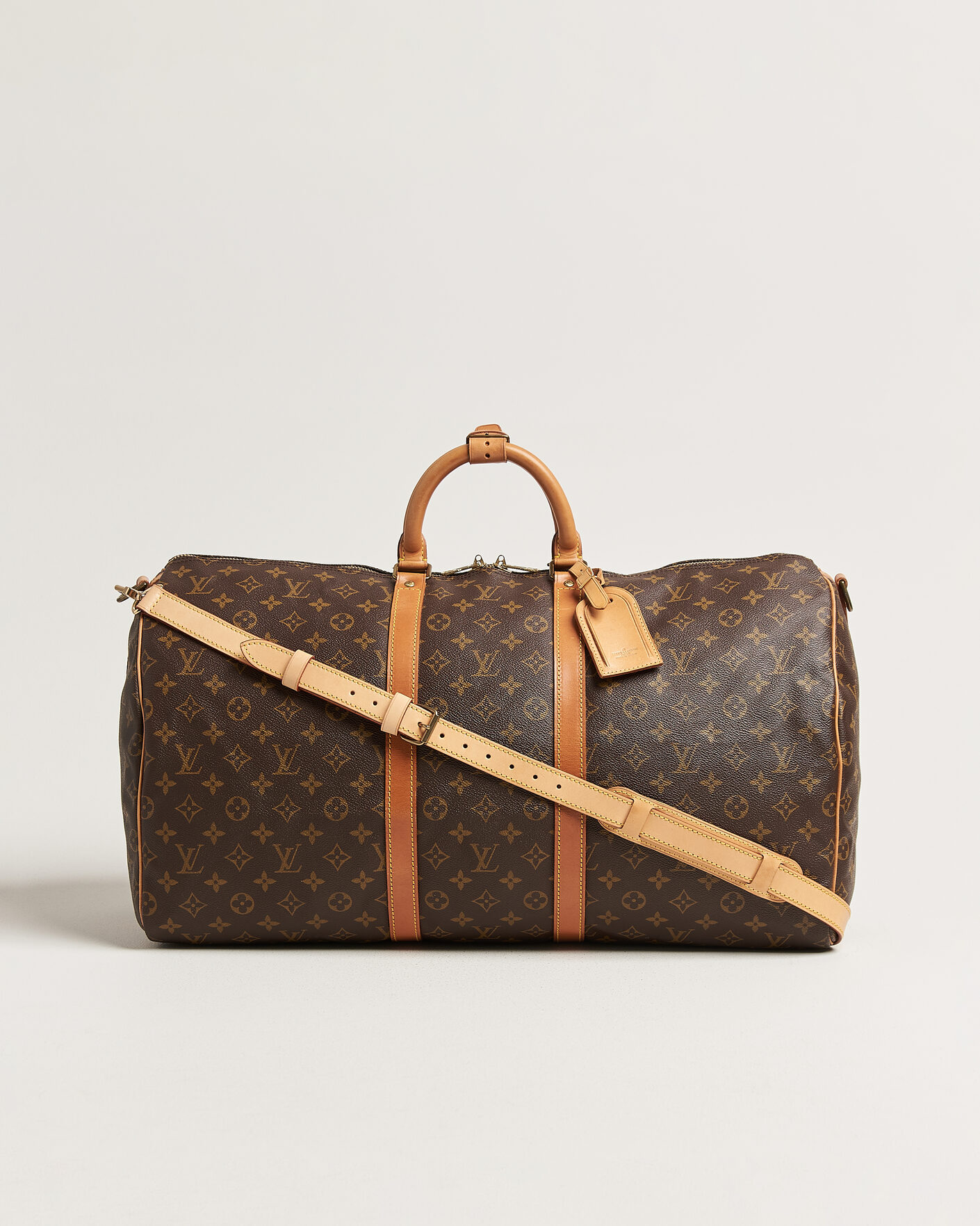 Herr | Pre-Owned & Vintage Bags | Louis Vuitton Pre-Owned | Keepall Bandouliére 55 Monogram